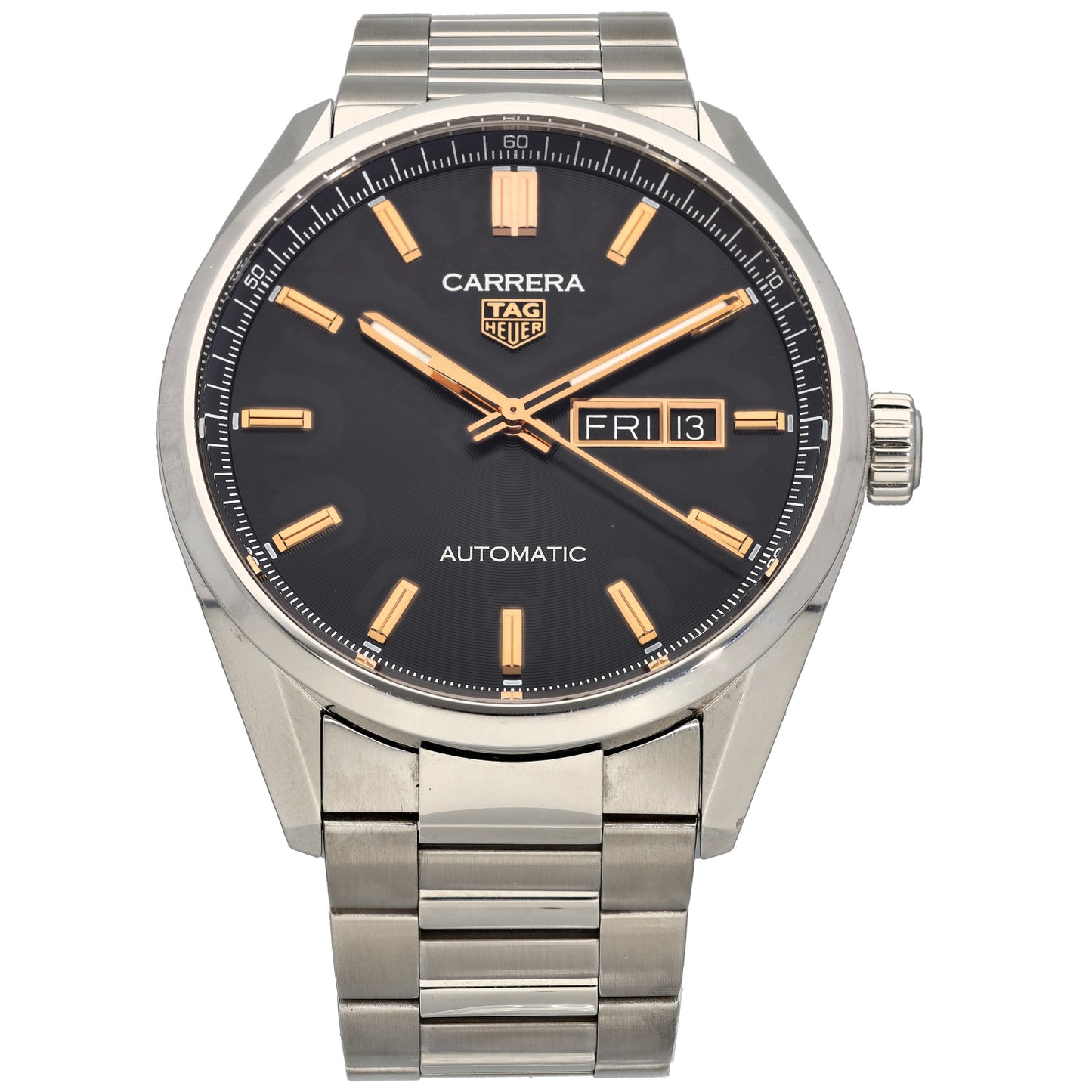 Tag Heuer Carrera WBN2013 41mm Stainless Steel Watch