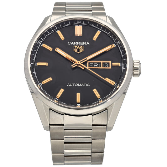 Tag Heuer Carrera WBN2013 41mm Stainless Steel Watch