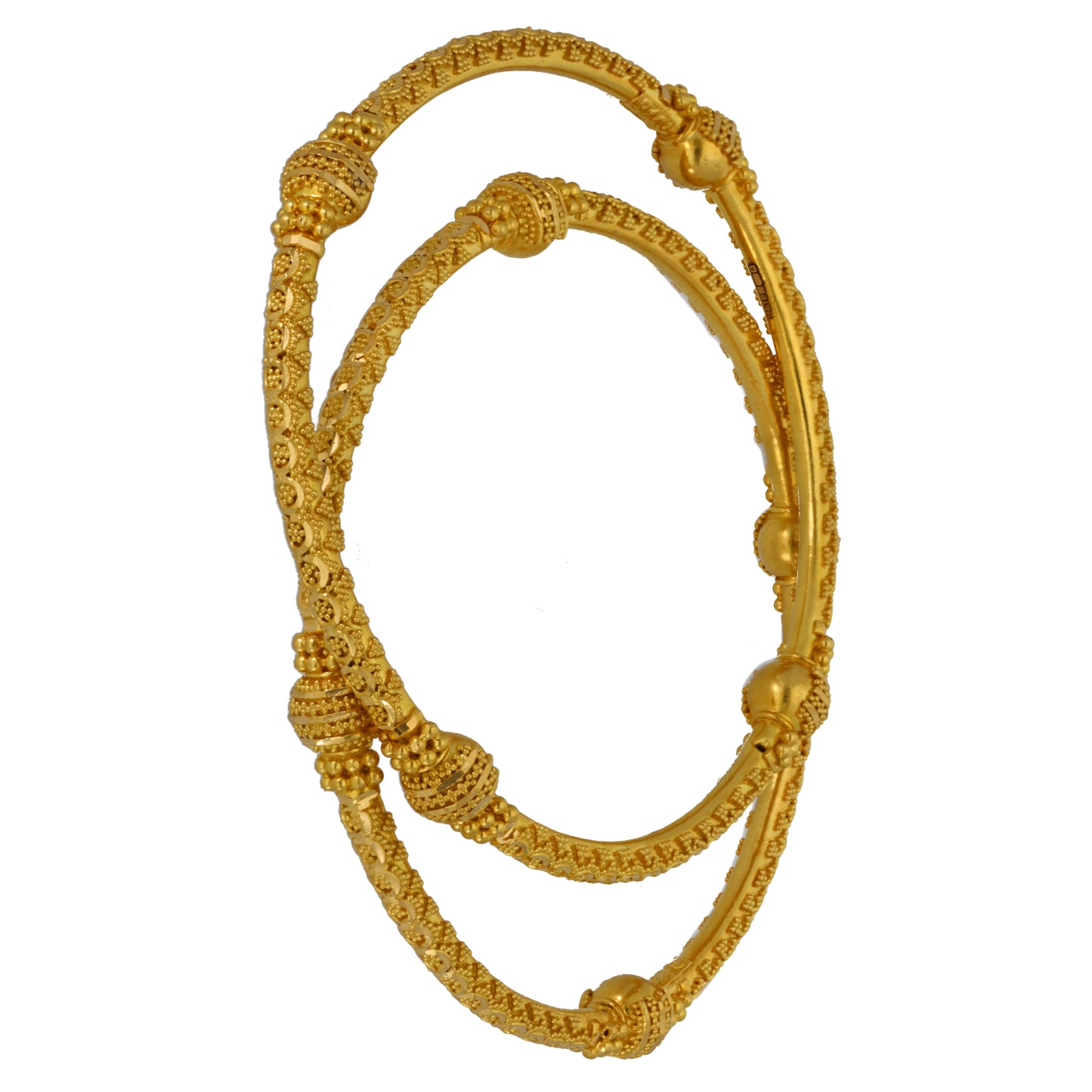 22ct Gold Set of Bangles