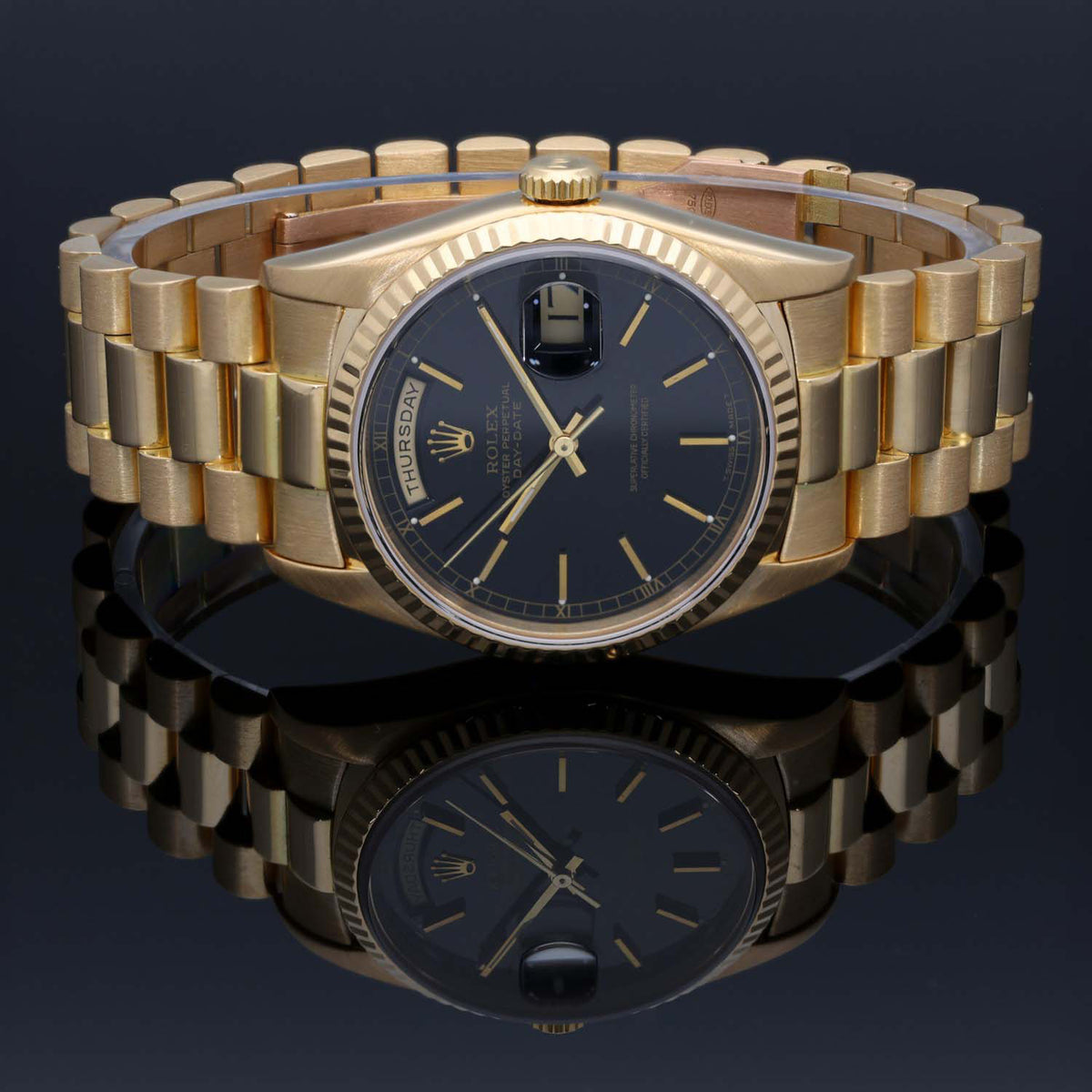 Rolex Day-Date 18238 36mm Gold Watch