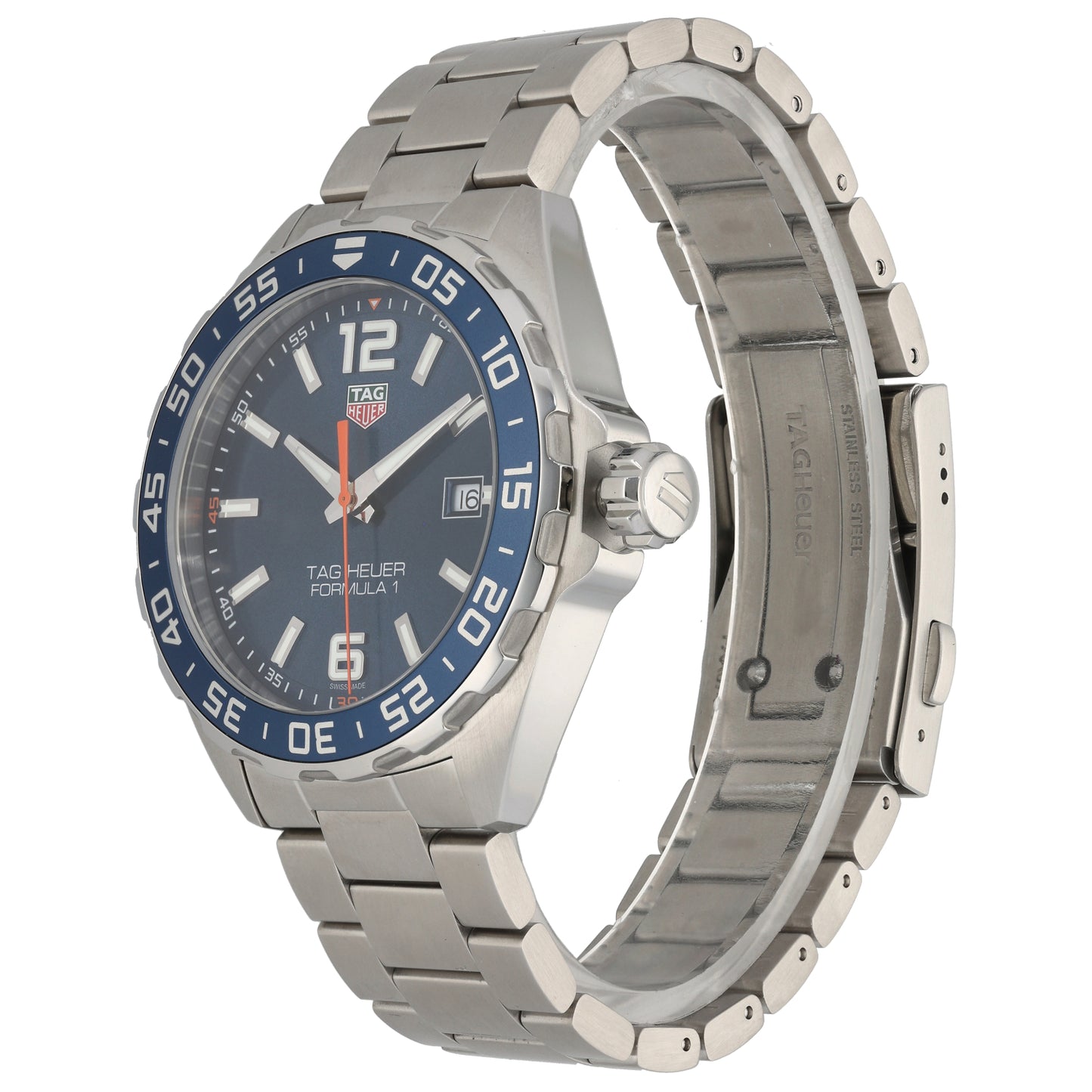 Tag Heuer Formula 1 WAZ1010 43mm Stainless Steel Watch