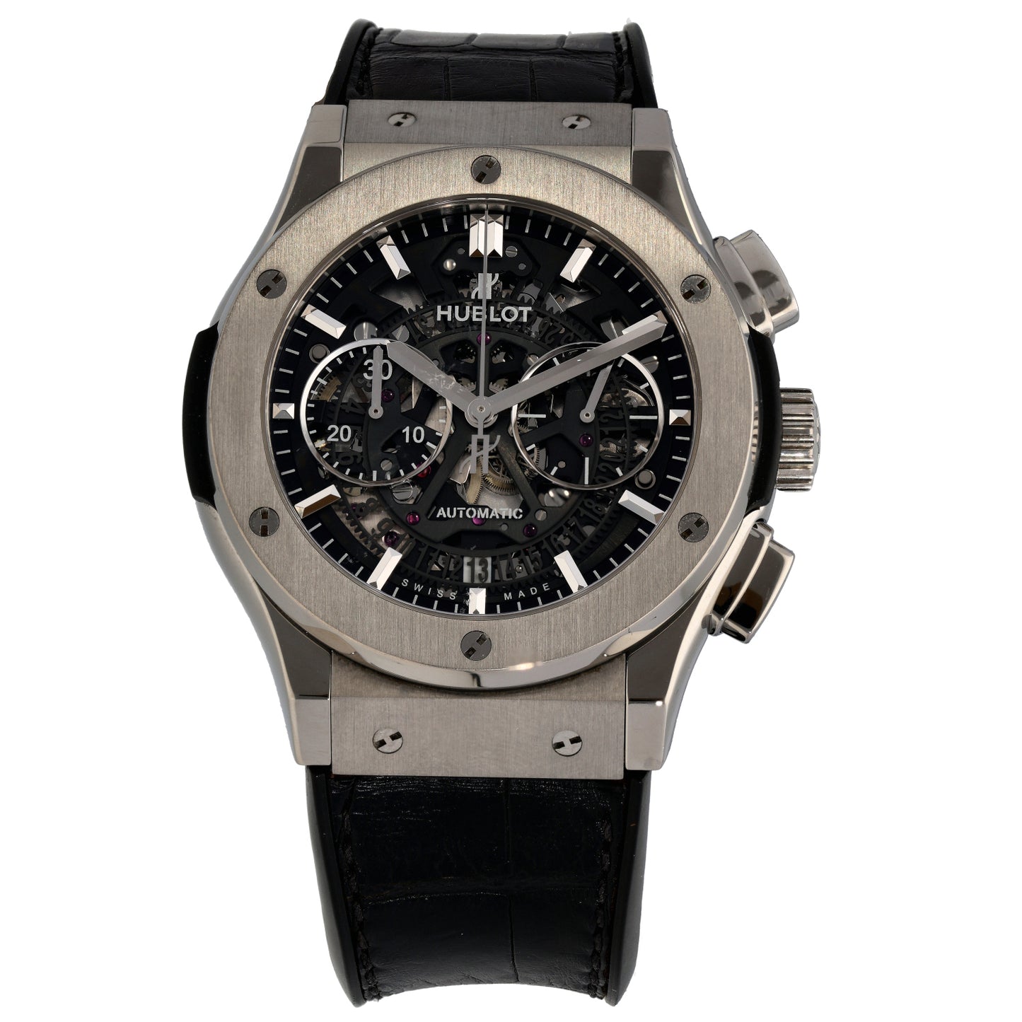 Hublot Classic Fusion Aerofusion 525.NX.0170.LR 45mm Titanium Watch