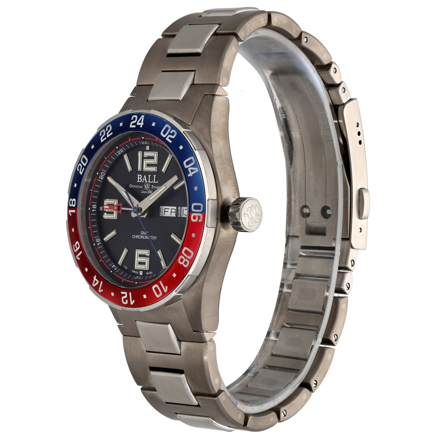 Ball Roadmaster DG30330B 40mm Titanium Watch