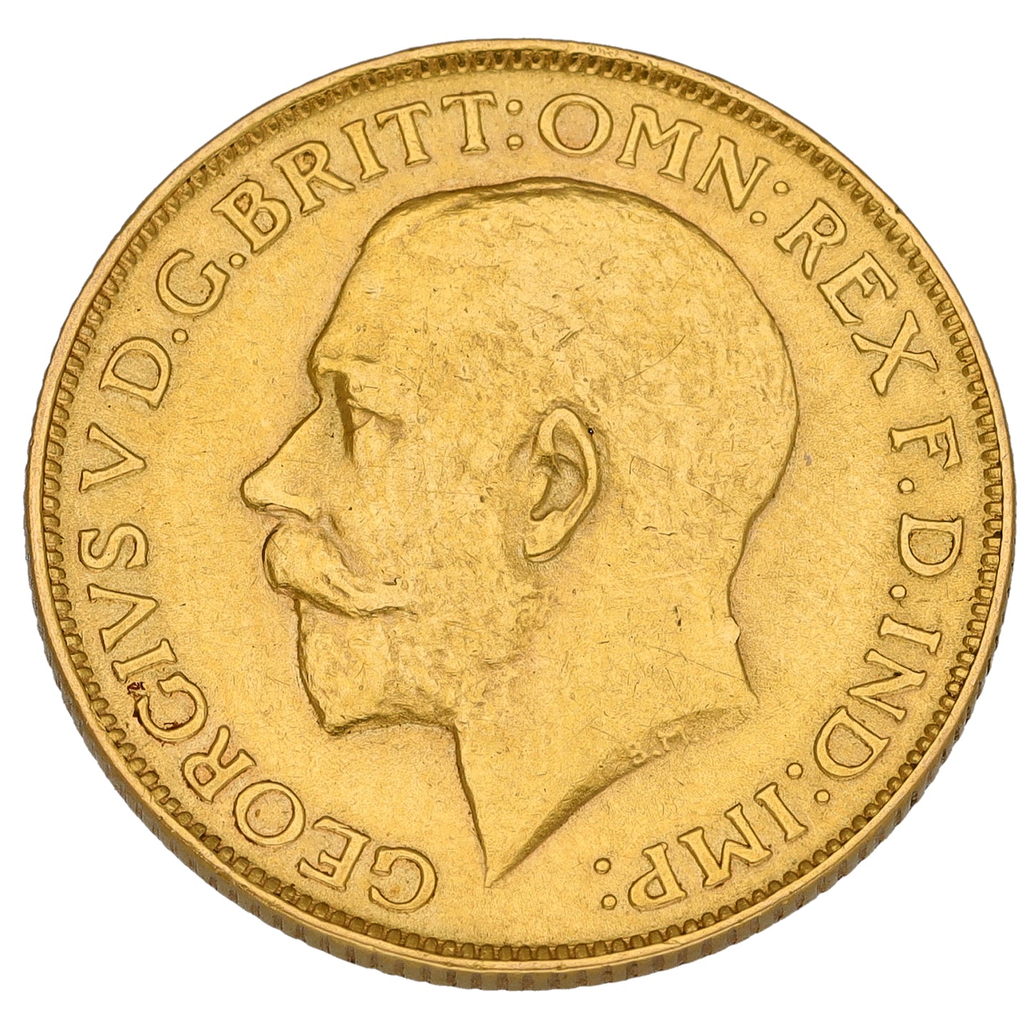22ct Gold King George V Full Sovereign Coin 1926