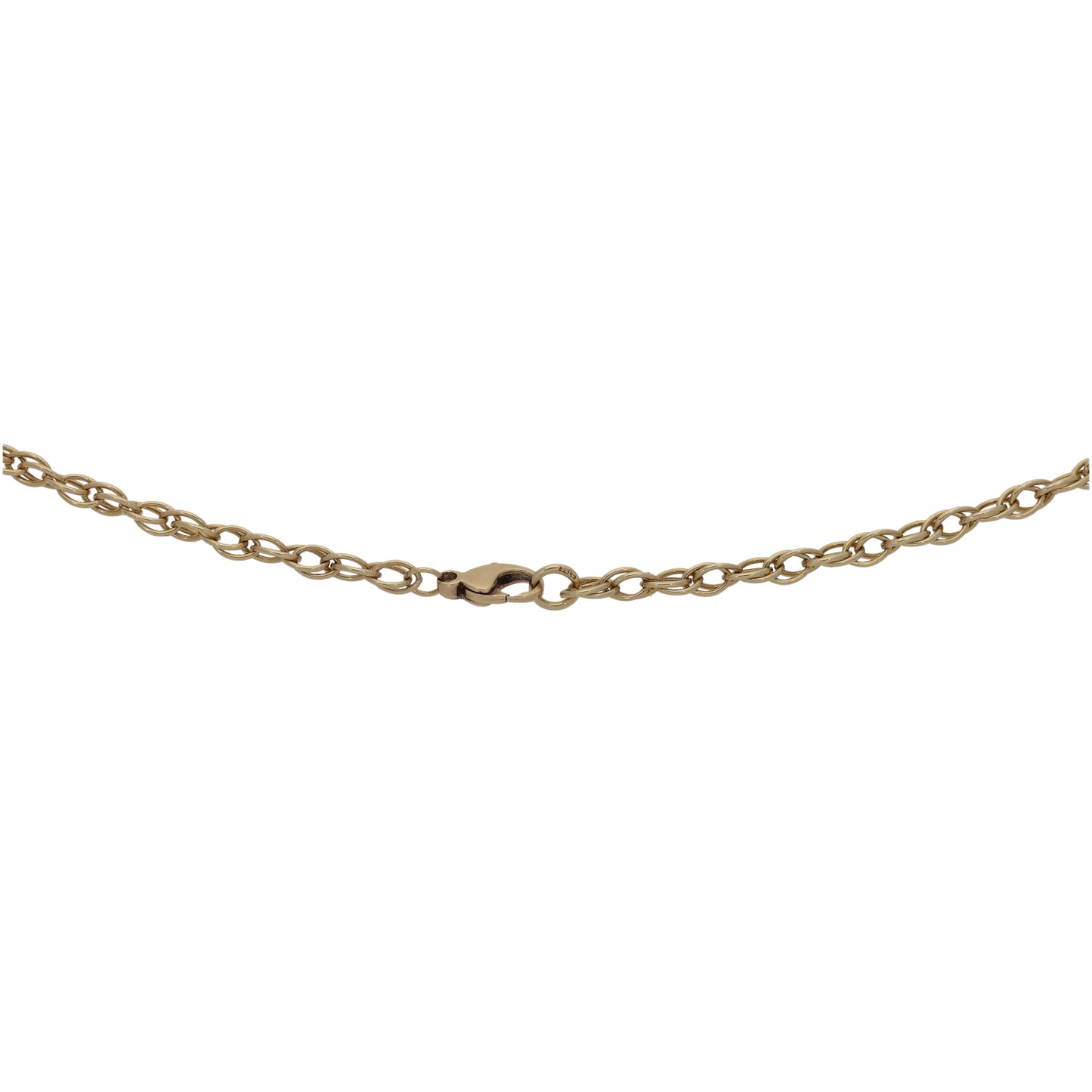 9ct Gold Fancy Necklace 18"