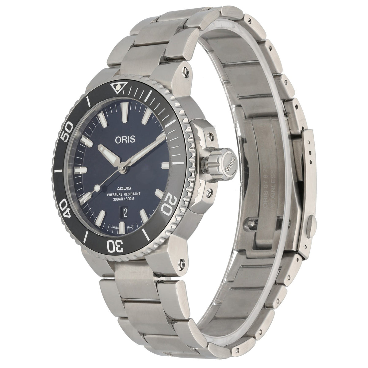 Oris Aquis 7730 43.5mm Stainless Steel Watch