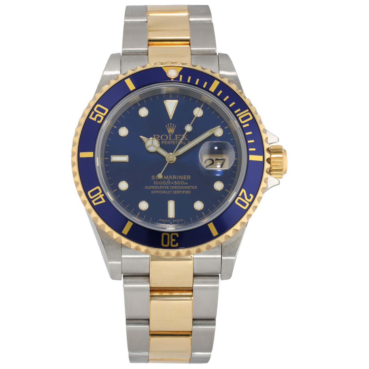 Rolex Submariner 16613 40mm Bi-Colour Watch