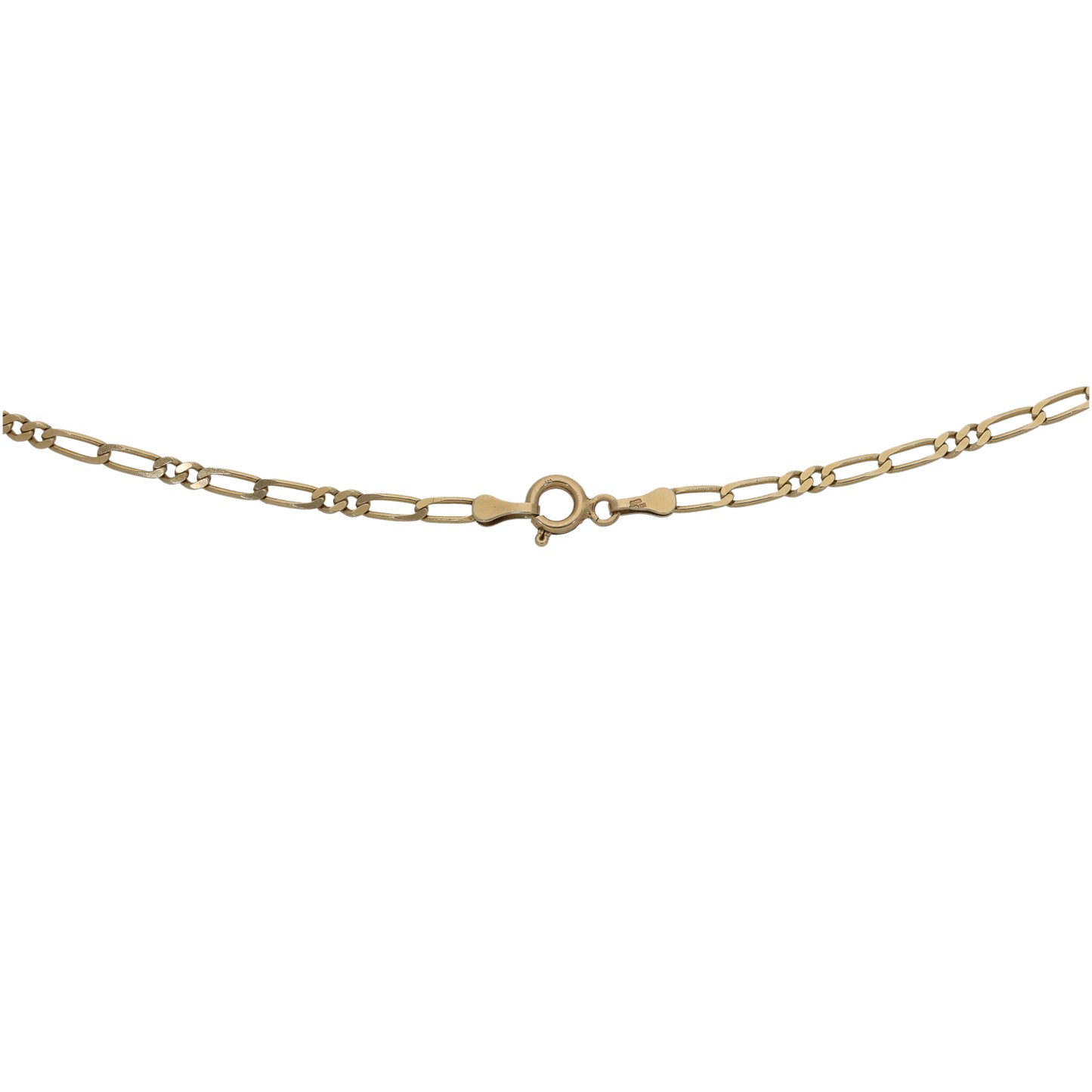 9ct Gold Figaro Chain 20"