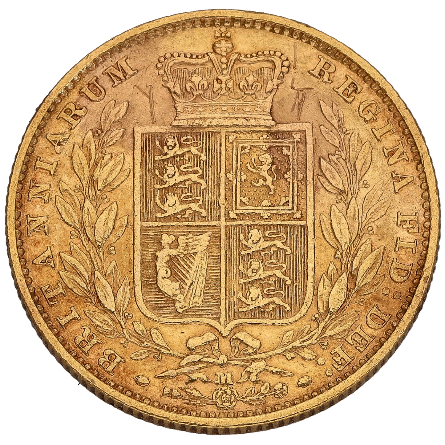 22ct Gold Queen Victoria Full Sovereign Coin 1884
