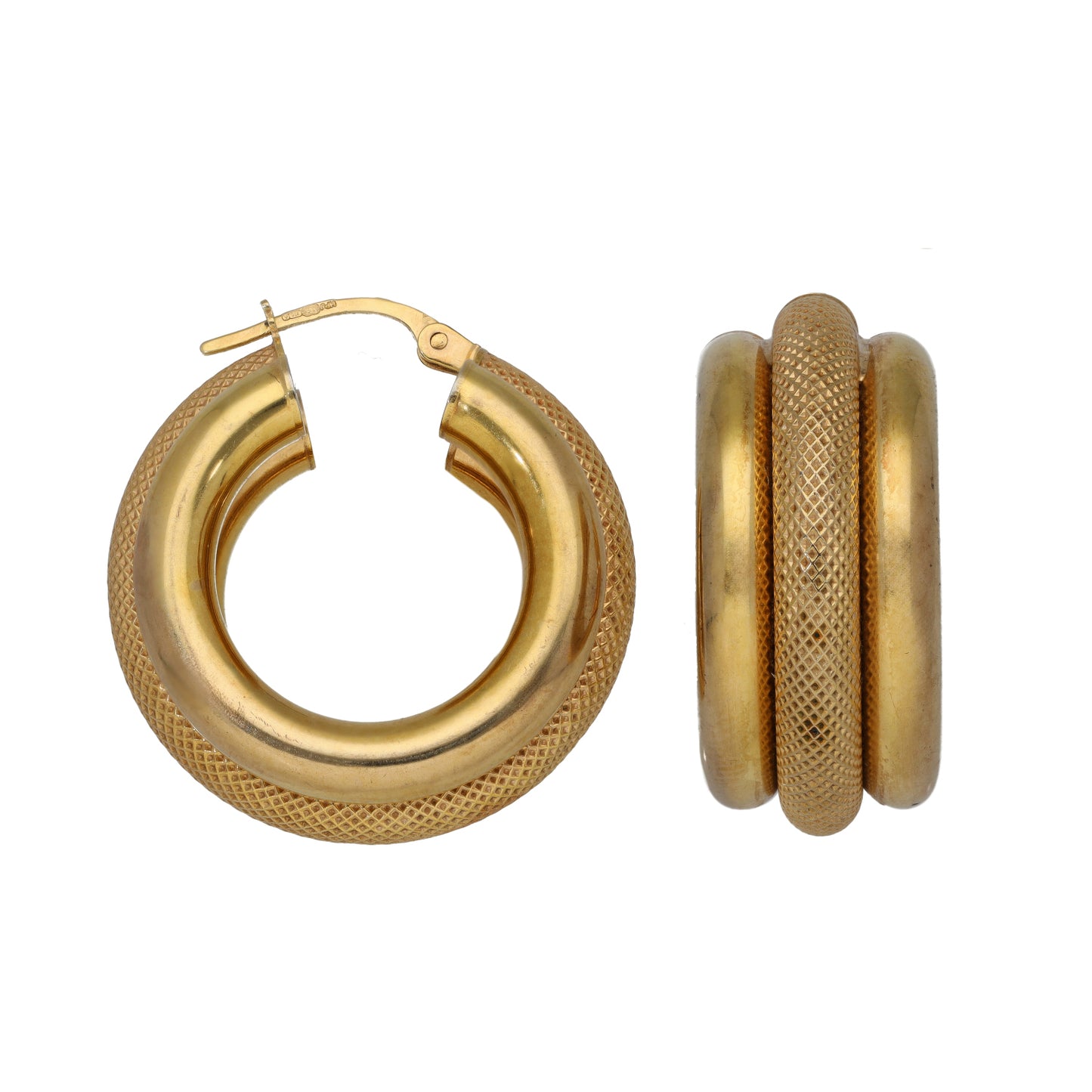 9ct Gold Hoop Earrings