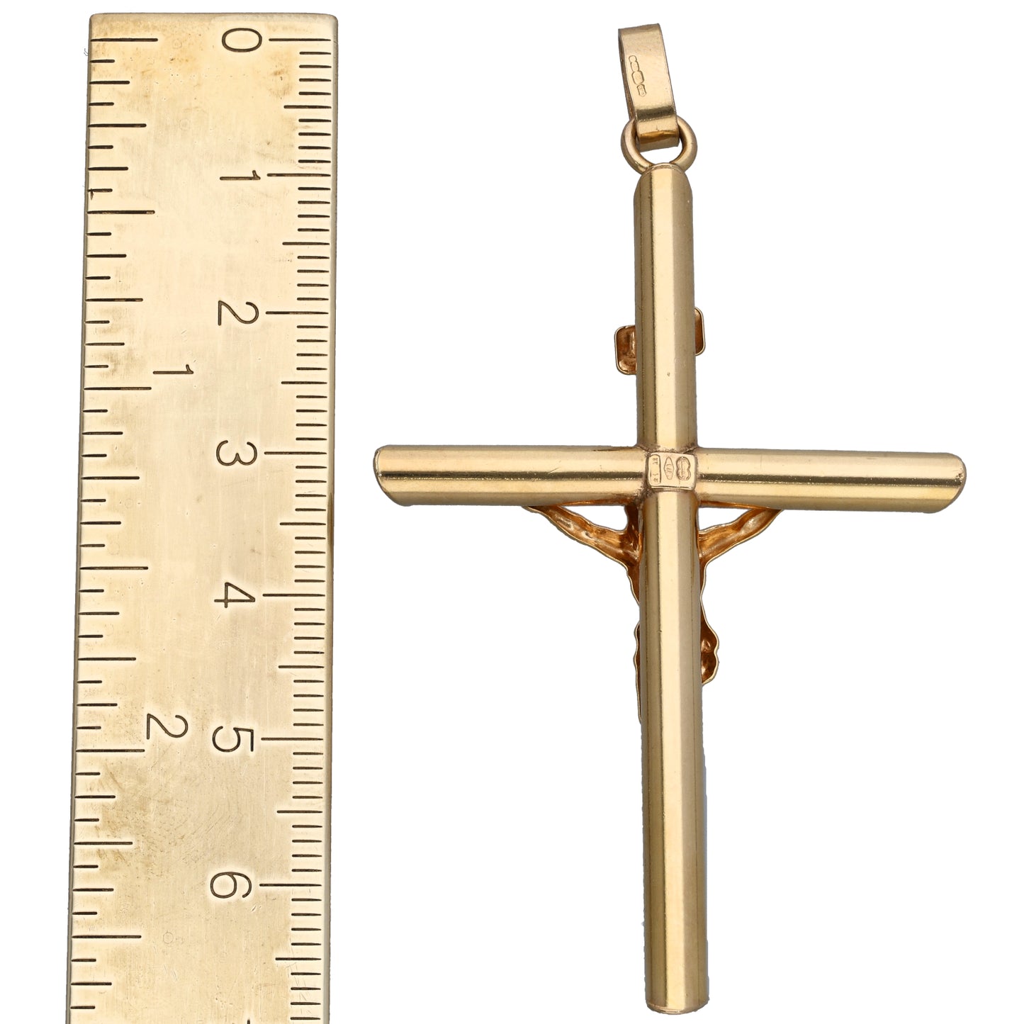 9ct Gold Crucifix Pendant