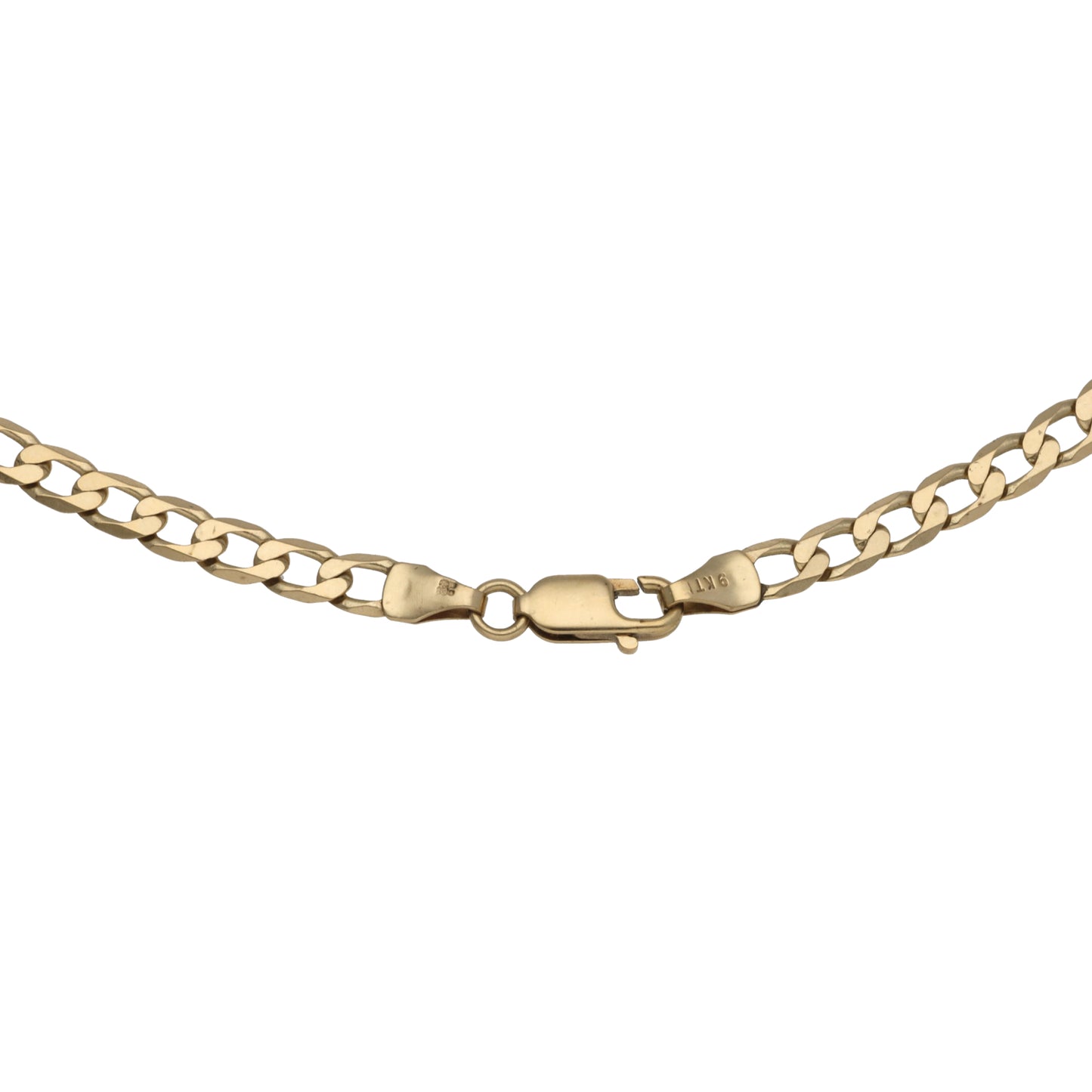 9ct Gold Curb Chain 20"
