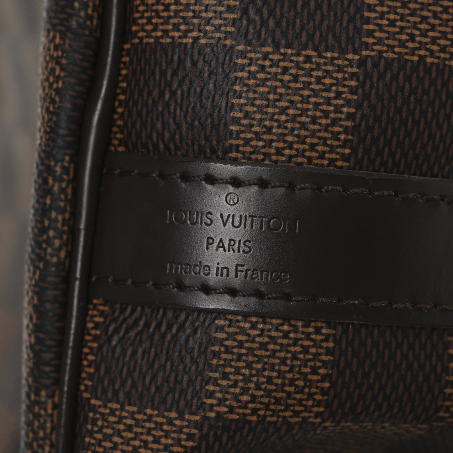 Louis Vuitton Speedy Bandoulière 25 Damier Ebene Coated Canvas Bag - Brown
