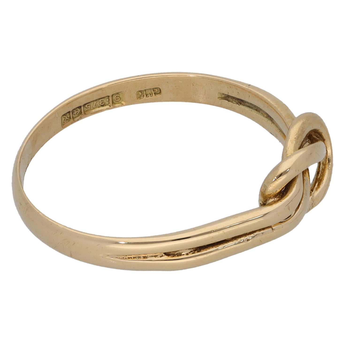 9ct Gold Knot Ring Size T