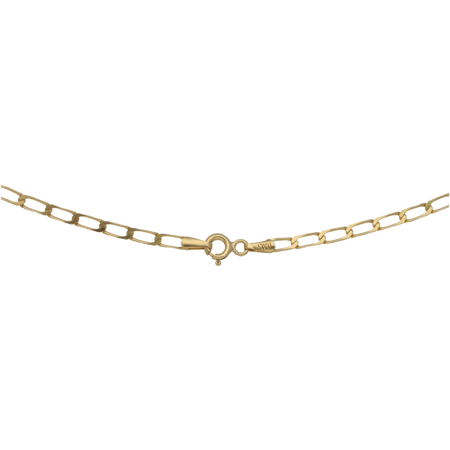 9ct Gold Curb Chain 24"