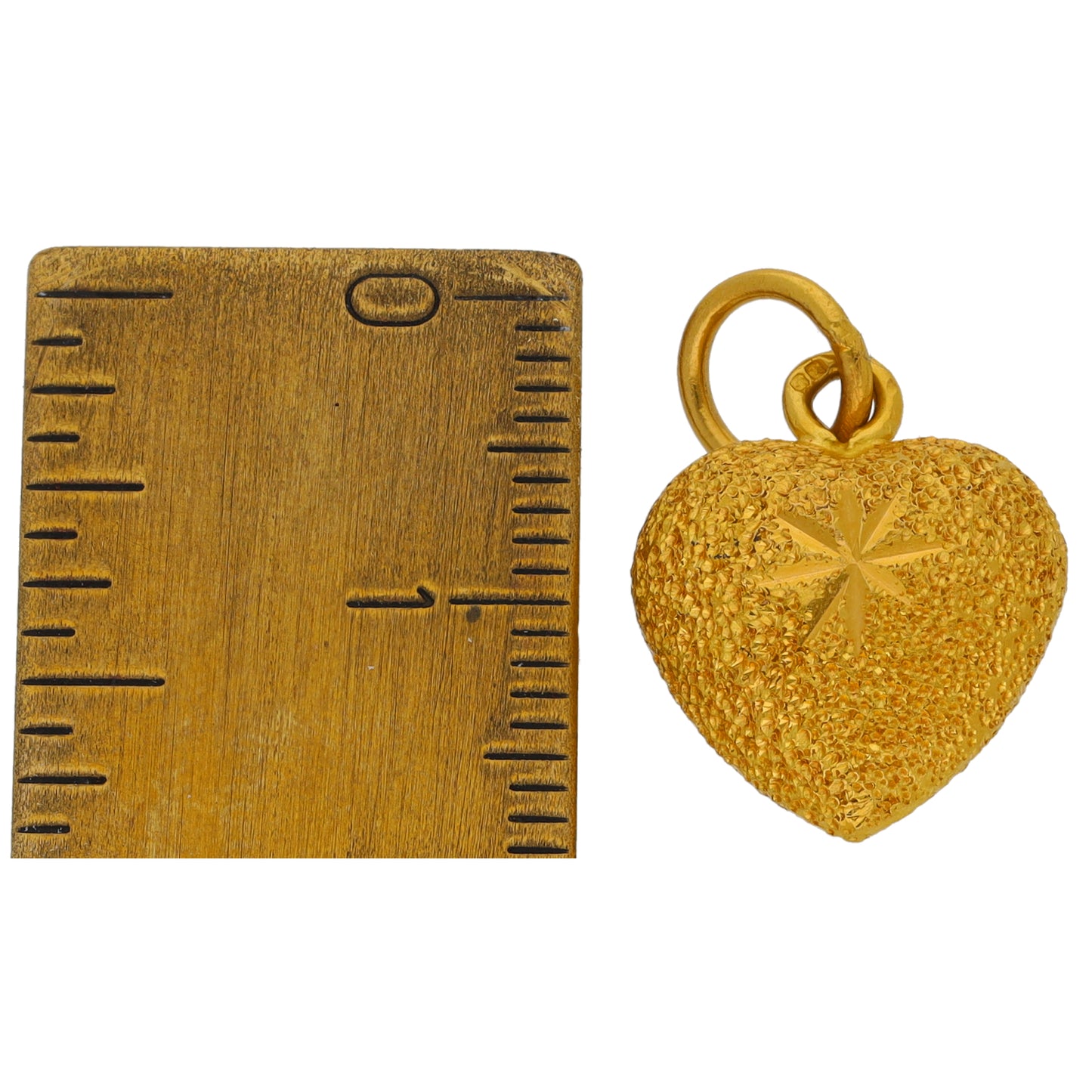 22ct Gold Heart Pendant