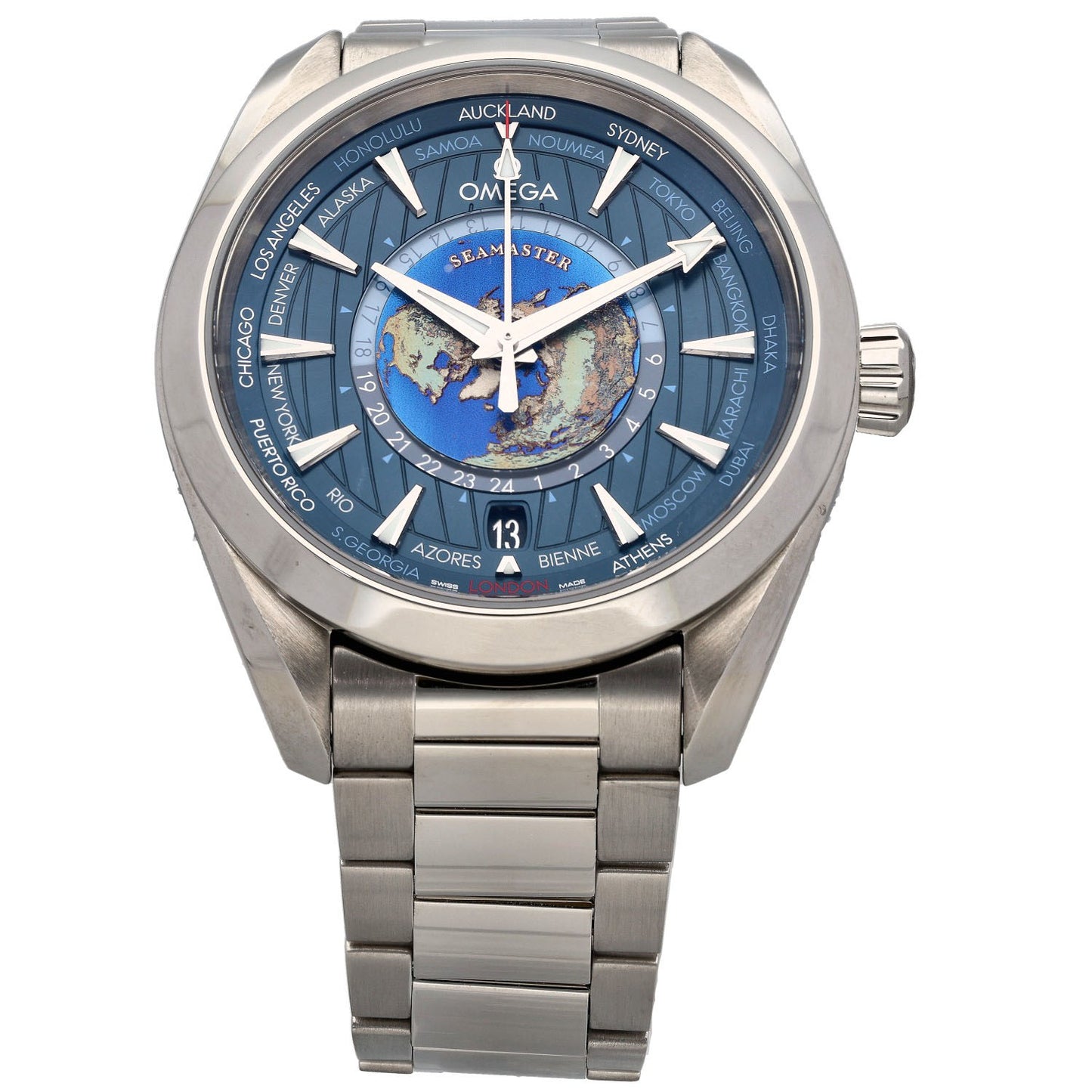 Omega Seamaster Aqua Terra 220.10.43.22.03.001 43mm Stainless Steel Watch (Ex-Display)