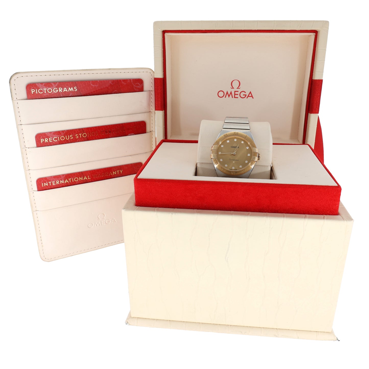 Omega Constellation 131.20.28.60.58.001 28mm Bi-Colour Watch