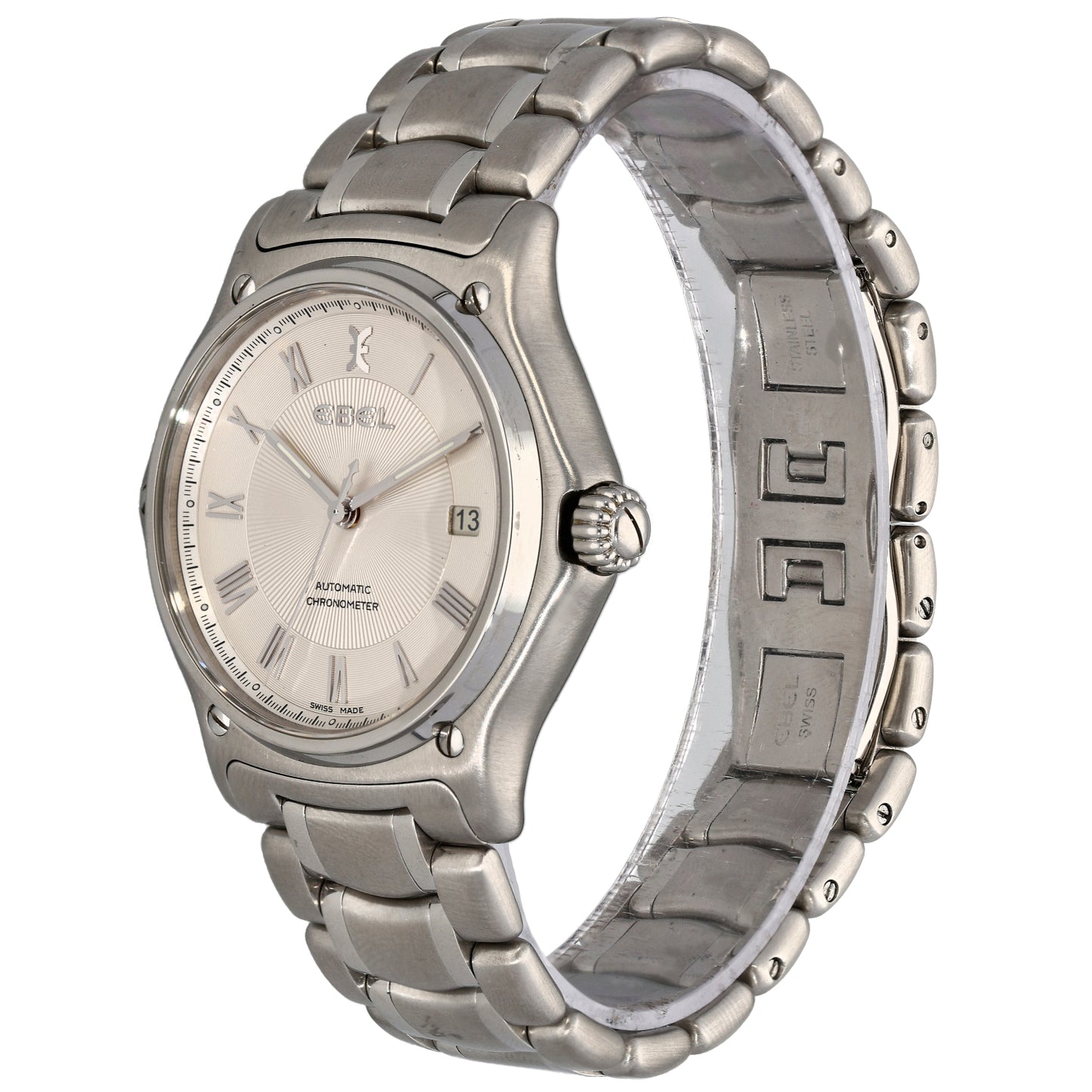 Ebel 1911 E9120L41 39mm Stainless Steel Watch