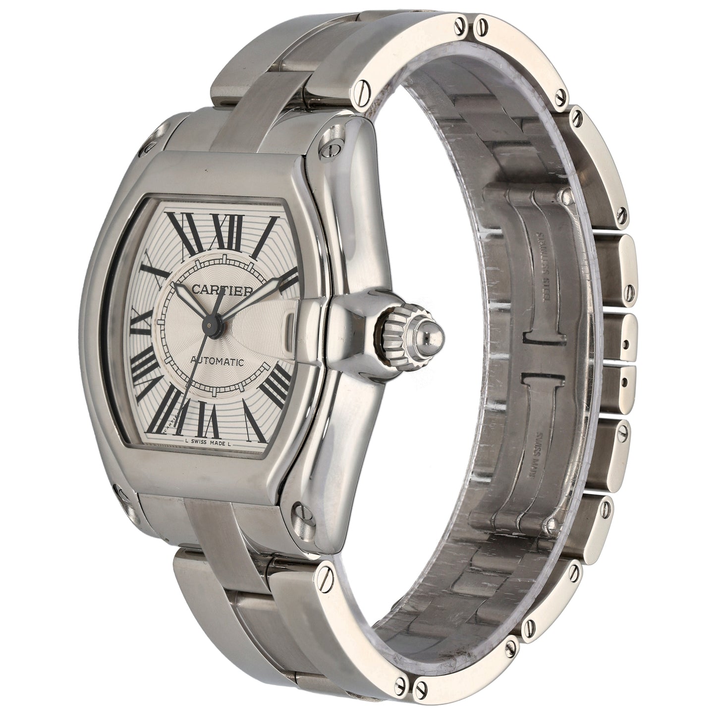 Cartier Roadster 2510 37mm Stainless Steel Watch