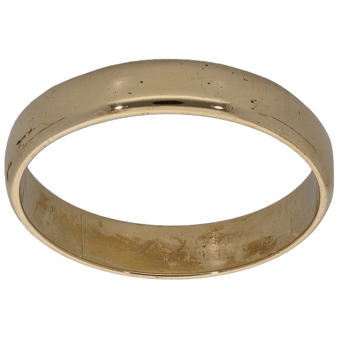 9ct Gold Plain Wedding Ring Size O