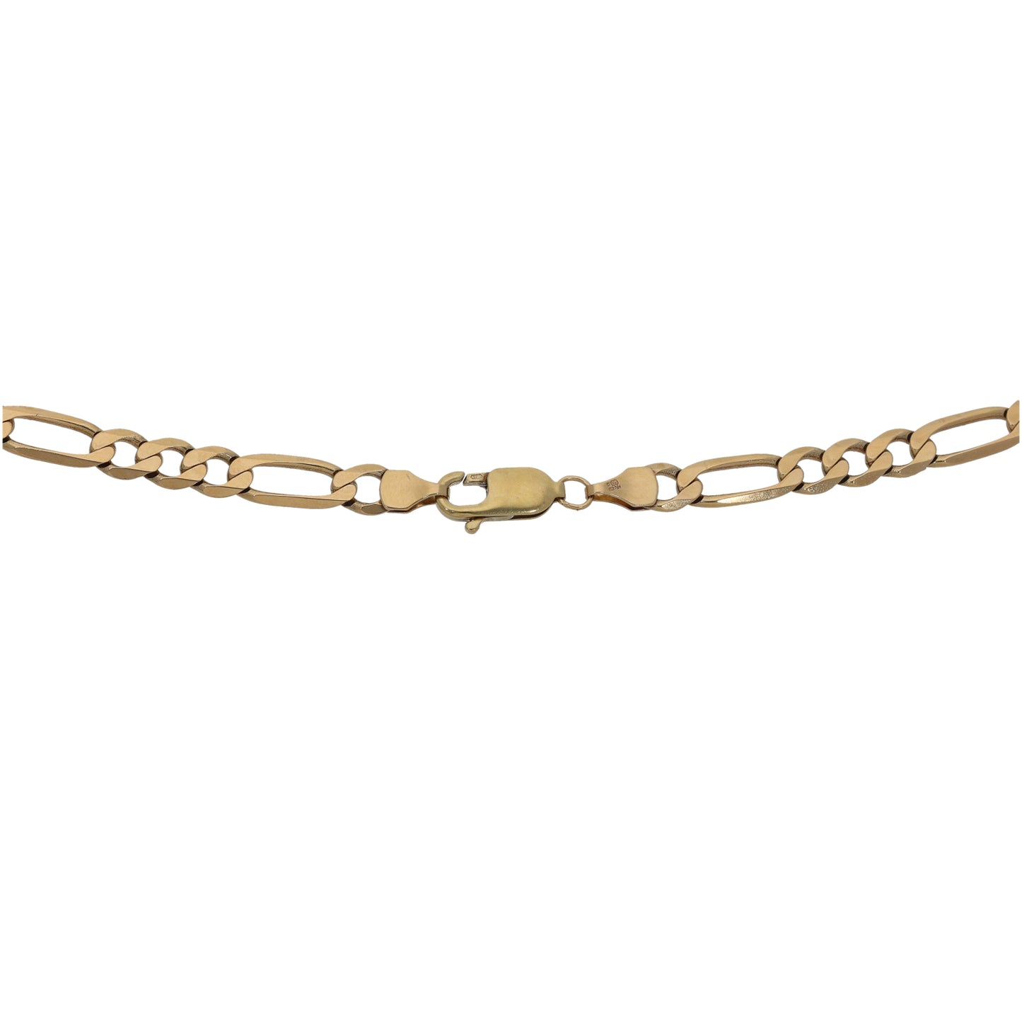 9ct Gold Figaro Chain 24"