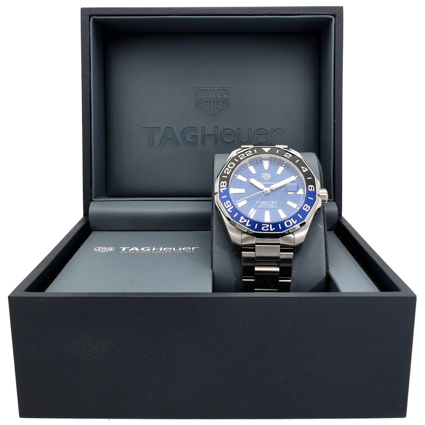 Tag Heuer Aquaracer WAY201T-0 43mm Stainless Steel Watch