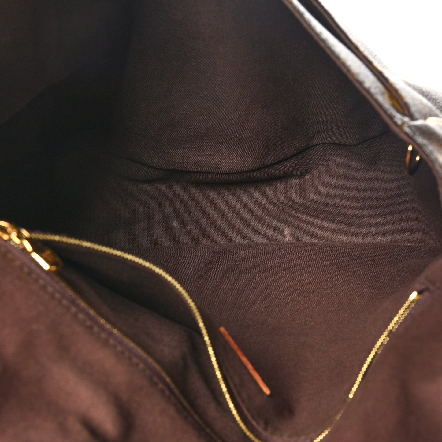 Louis Vuitton Menilmontant MM Monogram Coated Canvas Bag - Brown