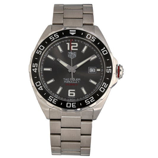 Tag Heuer Formula 1 WAZ2011 43mm Stainless Steel Watch