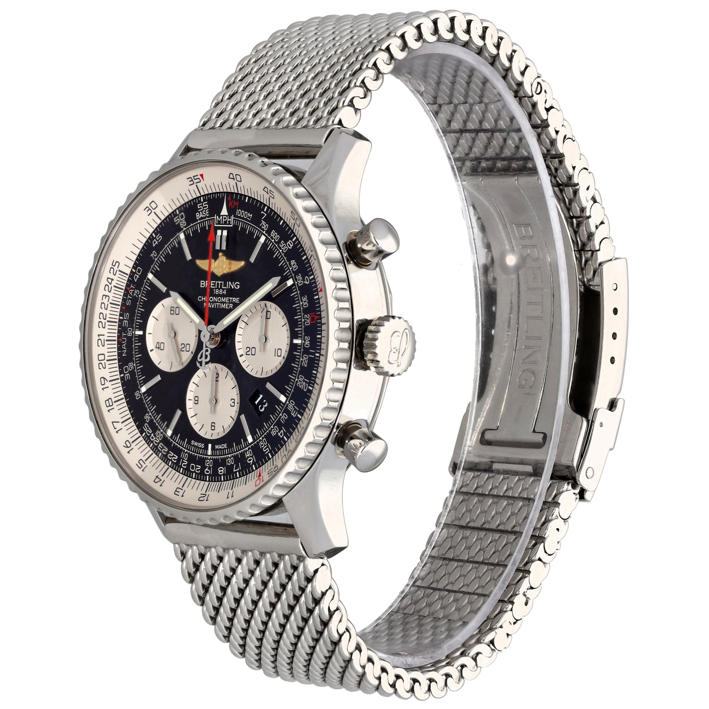 Breitling Navitimer AB0127 46mm Stainless Steel Watch