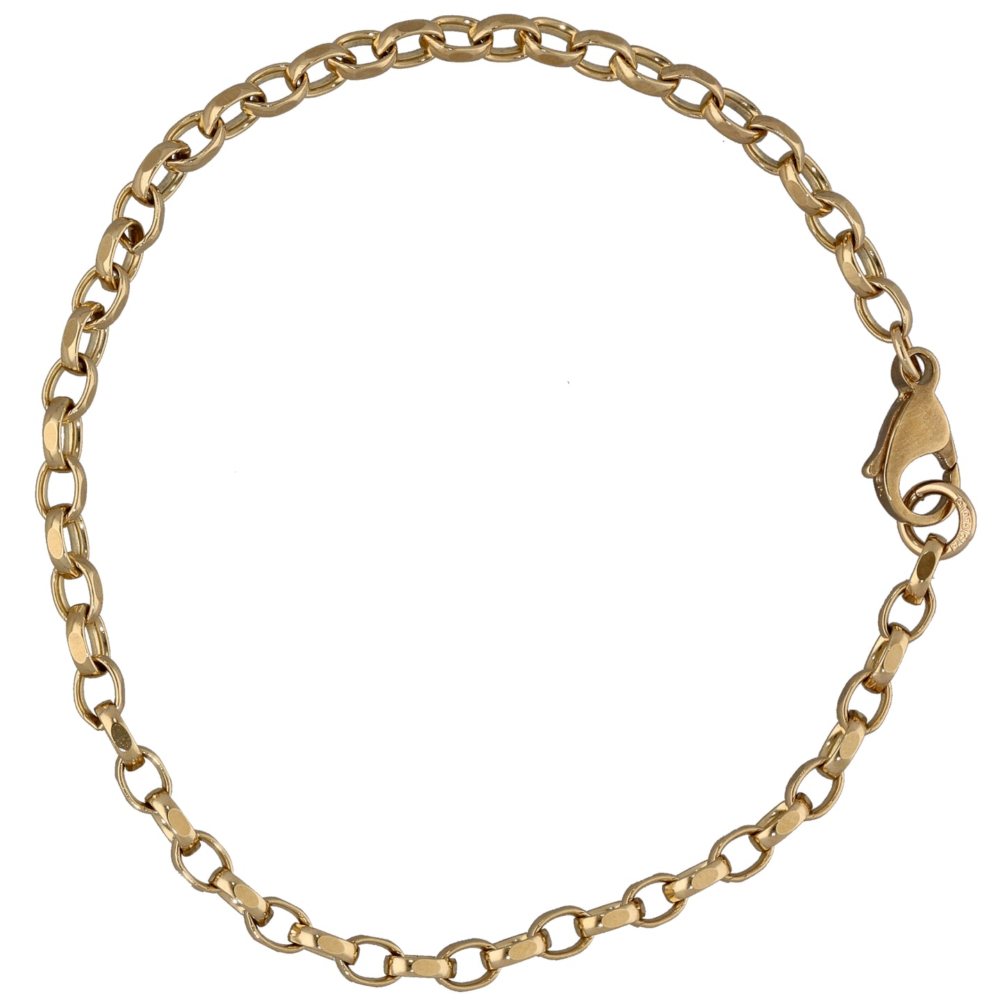 9ct Gold Belcher Bracelet