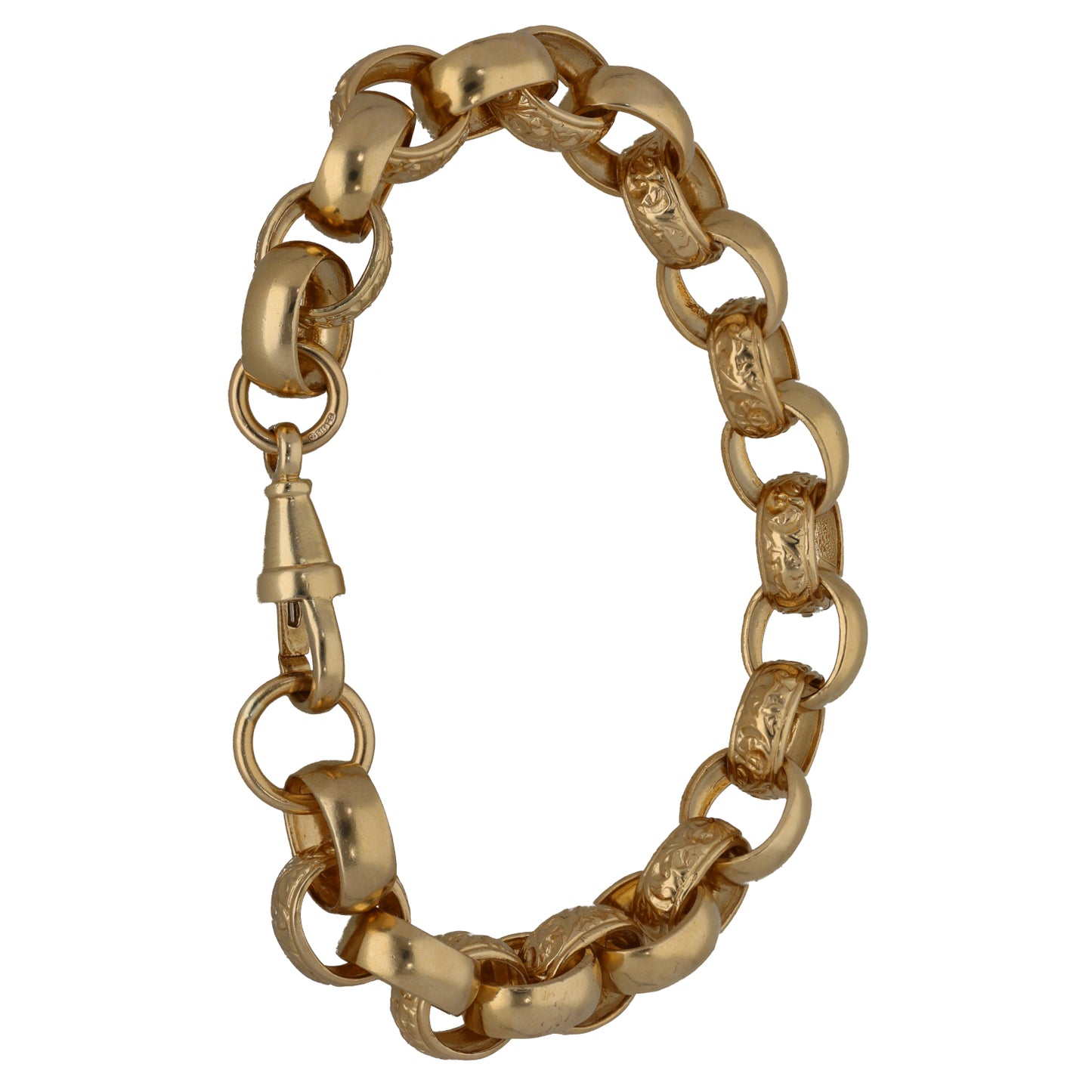 9ct Gold Belcher Bracelet