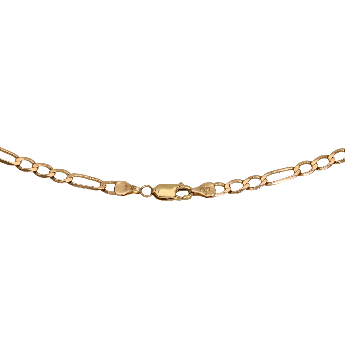 9ct Gold Figaro Chain 18"