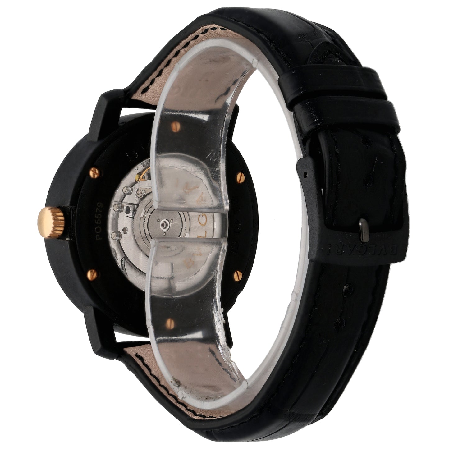 Bvlgari Carbon Gold BB 40 CL 40mm Carbon Watch