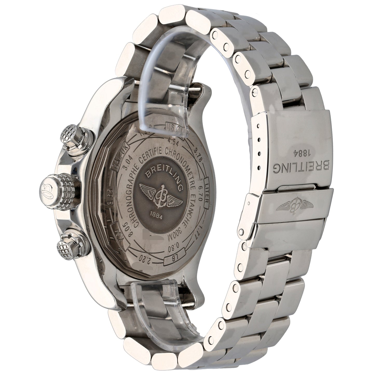 Breitling Super Avenger A13370 48mm Stainless Steel Watch