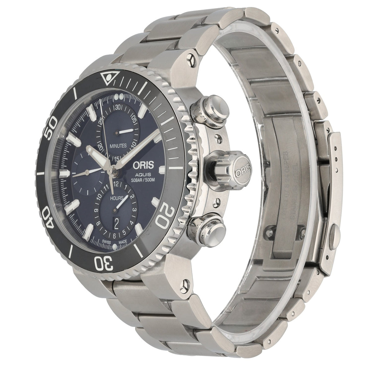 Oris Aquis 7743 45.5mm Stainless Steel Watch