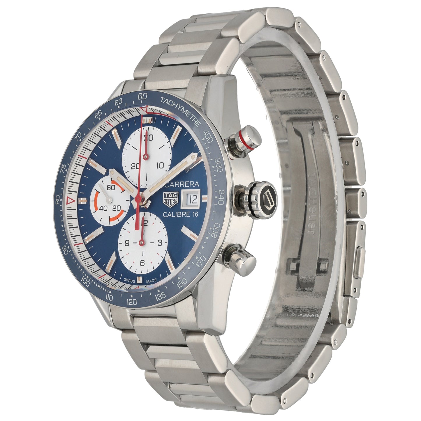 Tag Heuer Carrera CV201AR-0 41mm Stainless Steel Watch