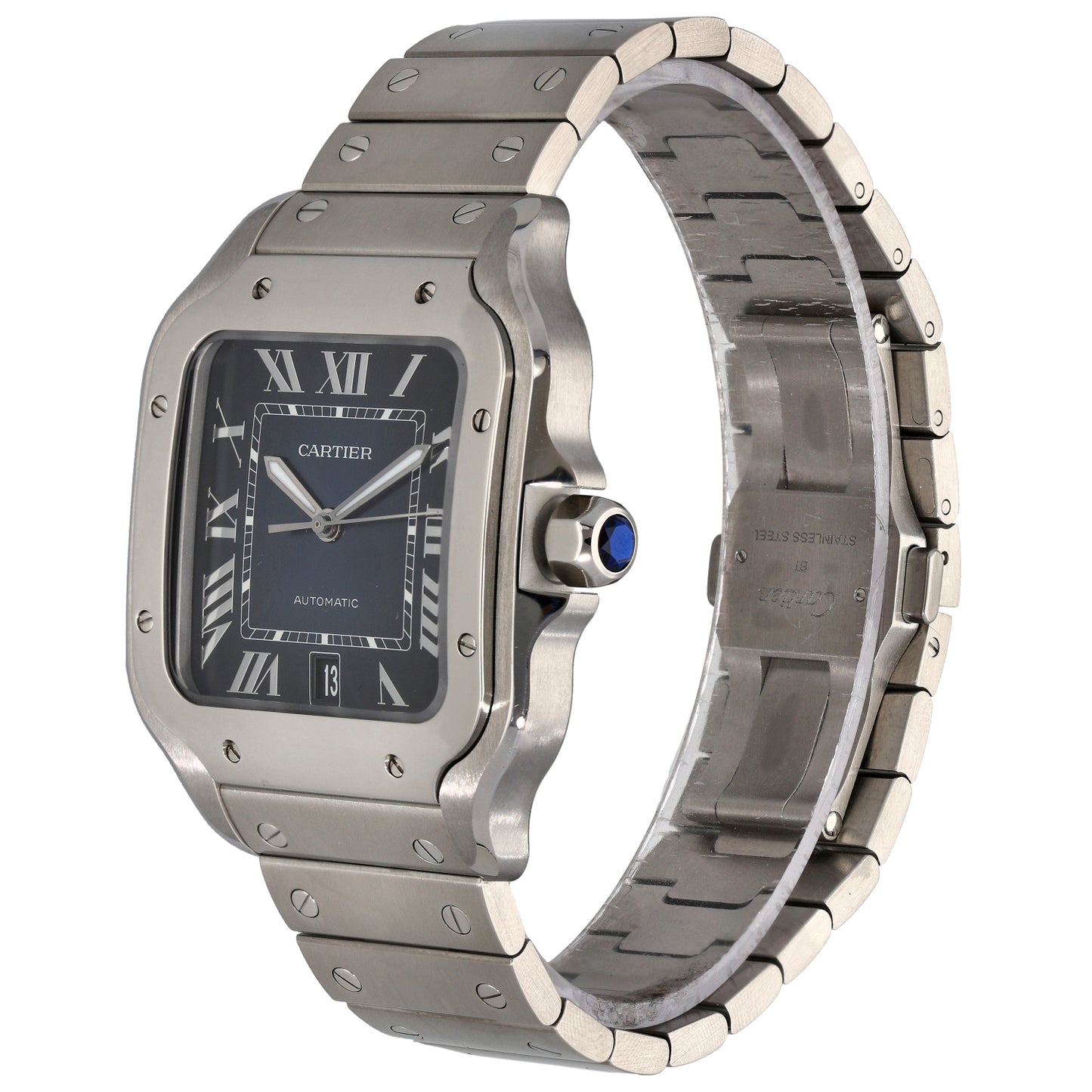 Cartier Santos 4072 39.8mm Stainless Steel Watch