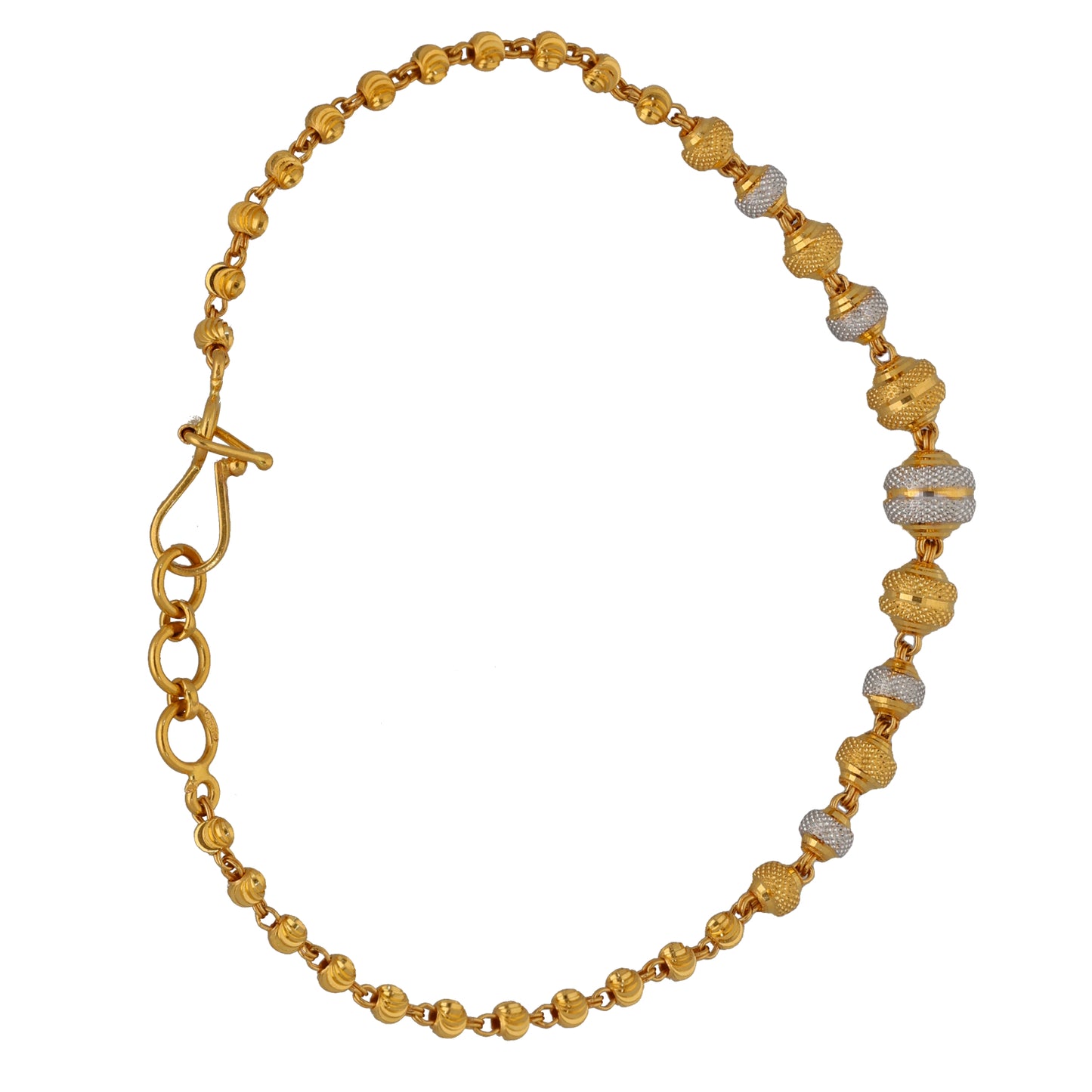 22ct Gold Necklace, Bracelet & Earring Jewellery Set