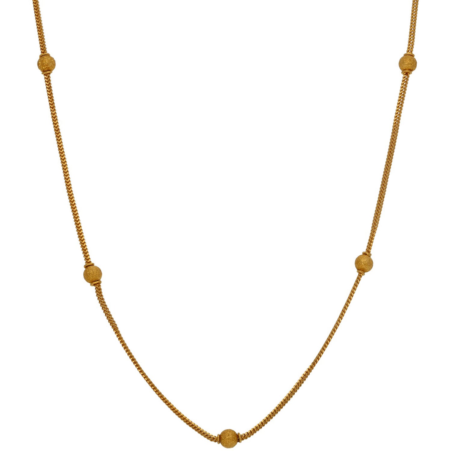 22ct Gold Fancy Necklace 20"