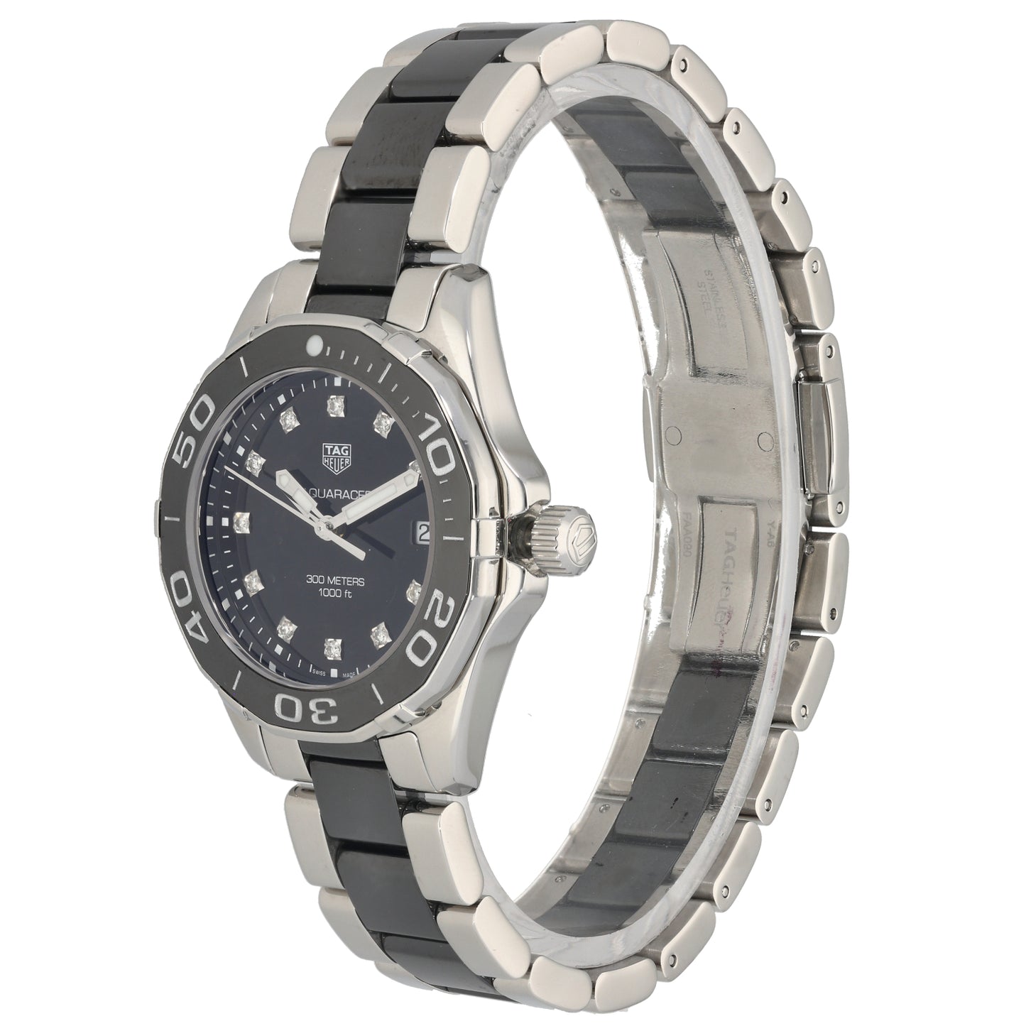 Tag Heuer Aquaracer WAY131C 35mm Bi-Colour Watch