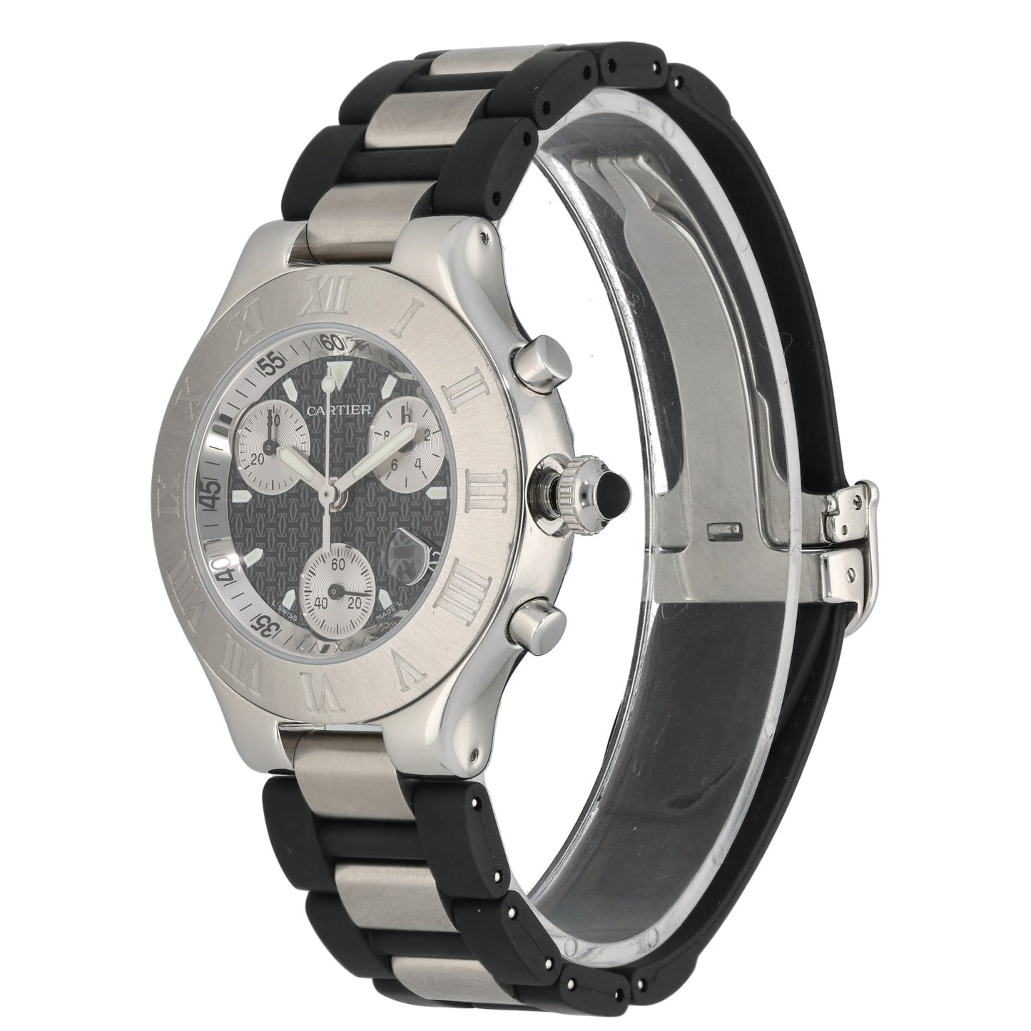 Cartier Must 21 W10125U2 38mm Stainless Steel Watch