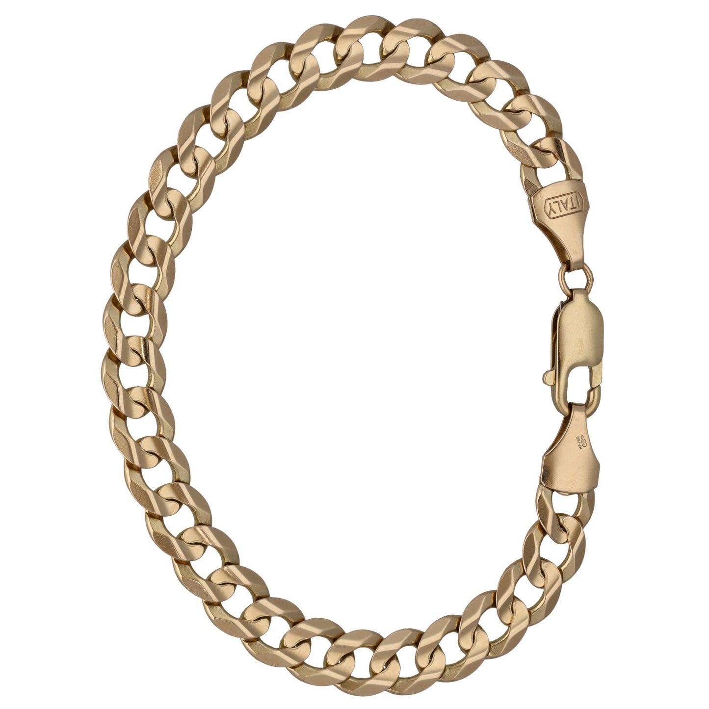 9ct Gold Curb Bracelet