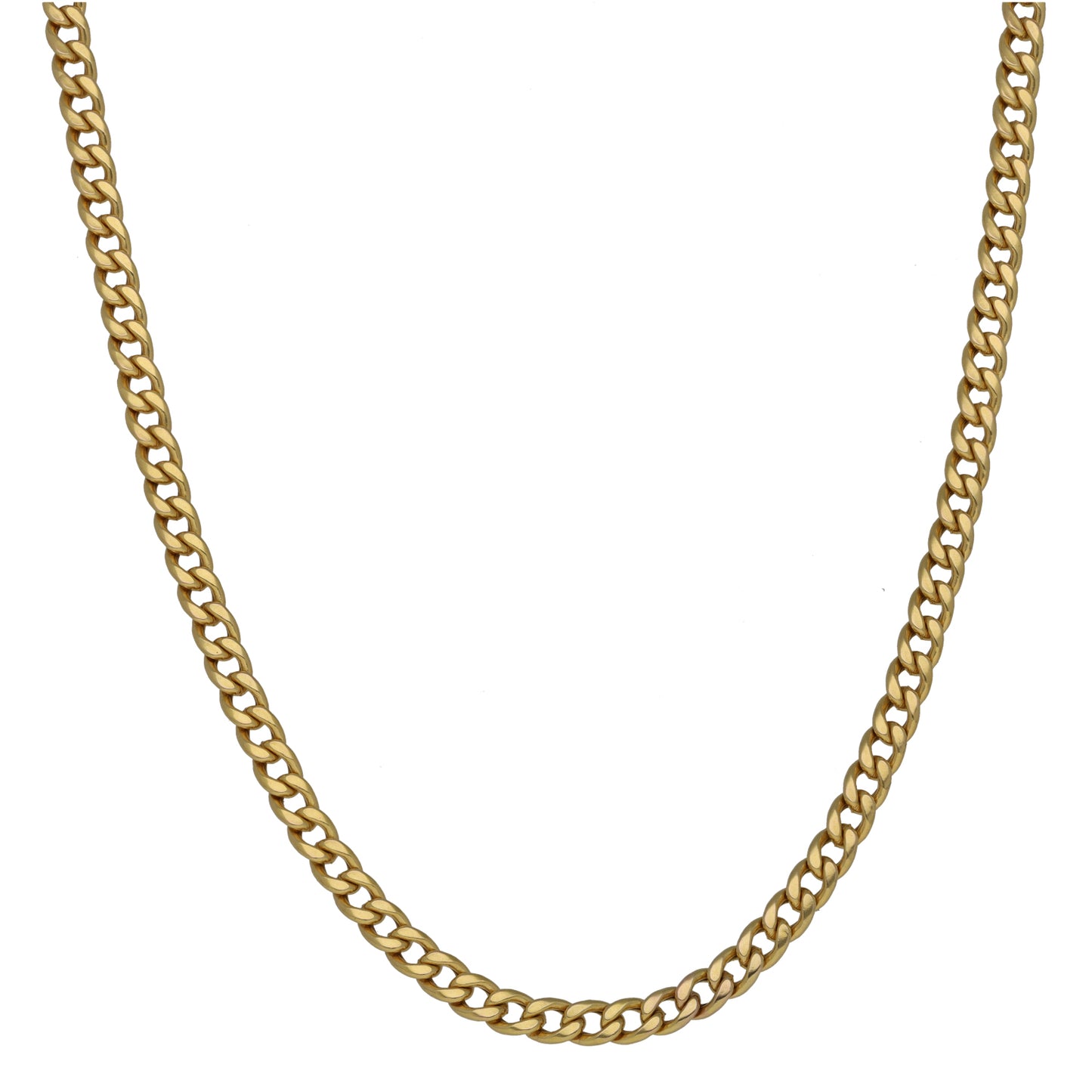 9ct Gold Curb Chain 20"