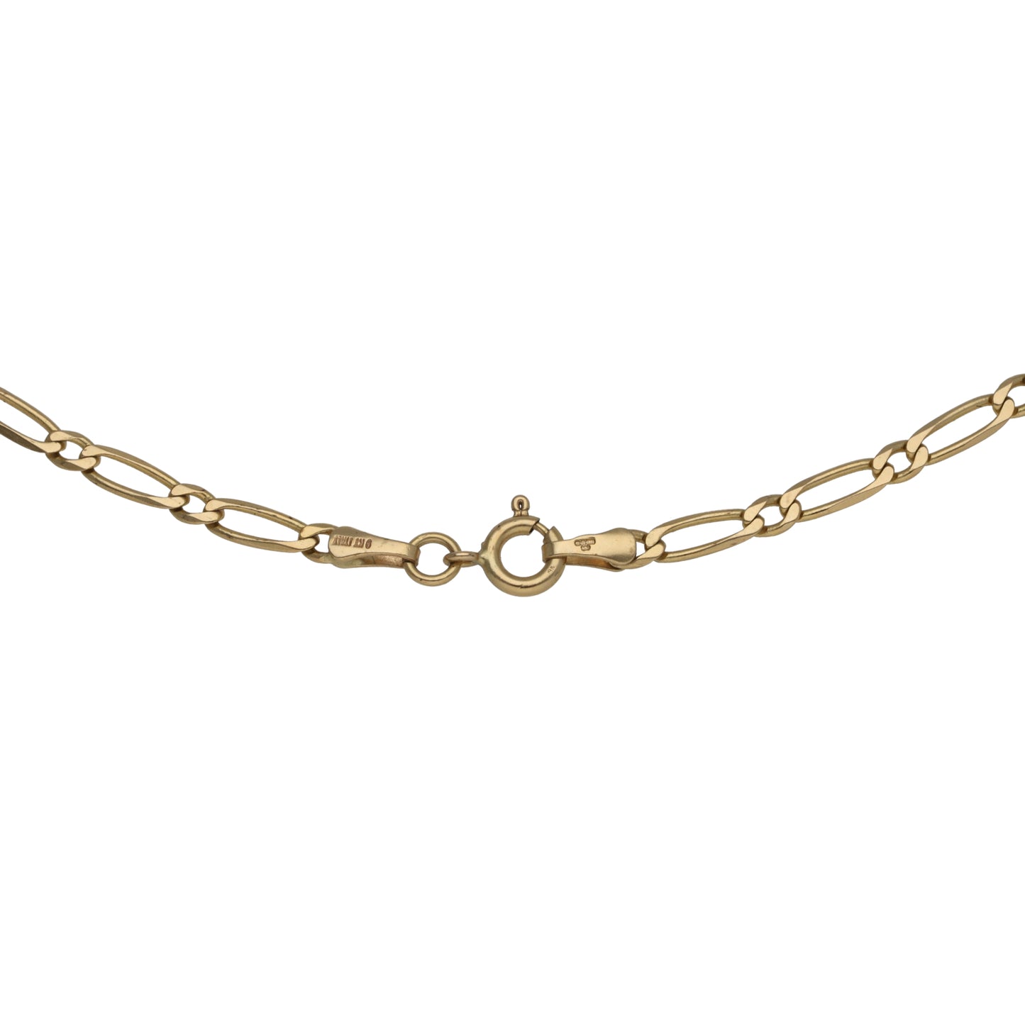 9ct Gold Figaro Chain 24"