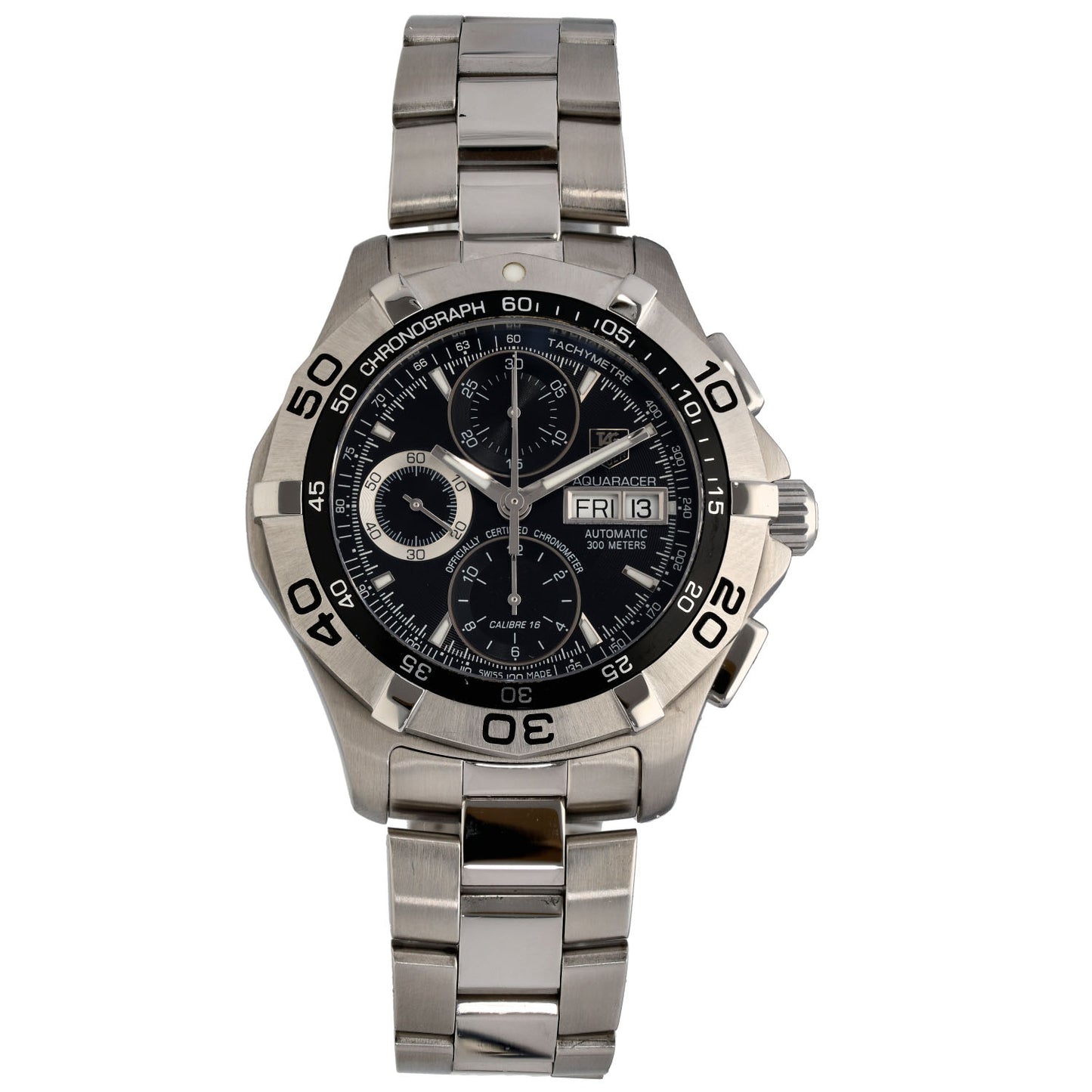 Tag Heuer Aquaracer CAF5010 43mm Stainless Steel Watch