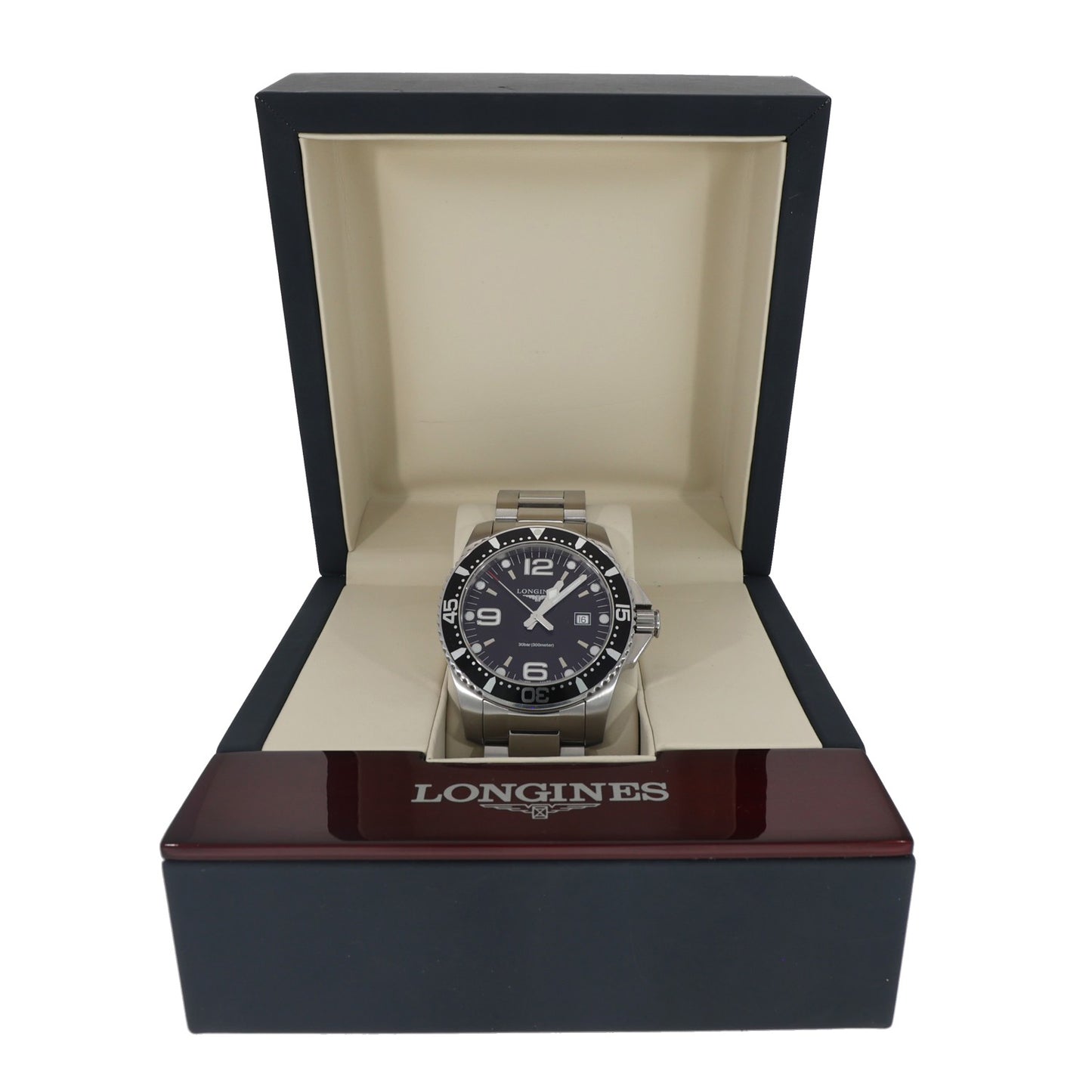 Longines Hydro Conquest L3.840.4 44mm Stainless Steel Watch