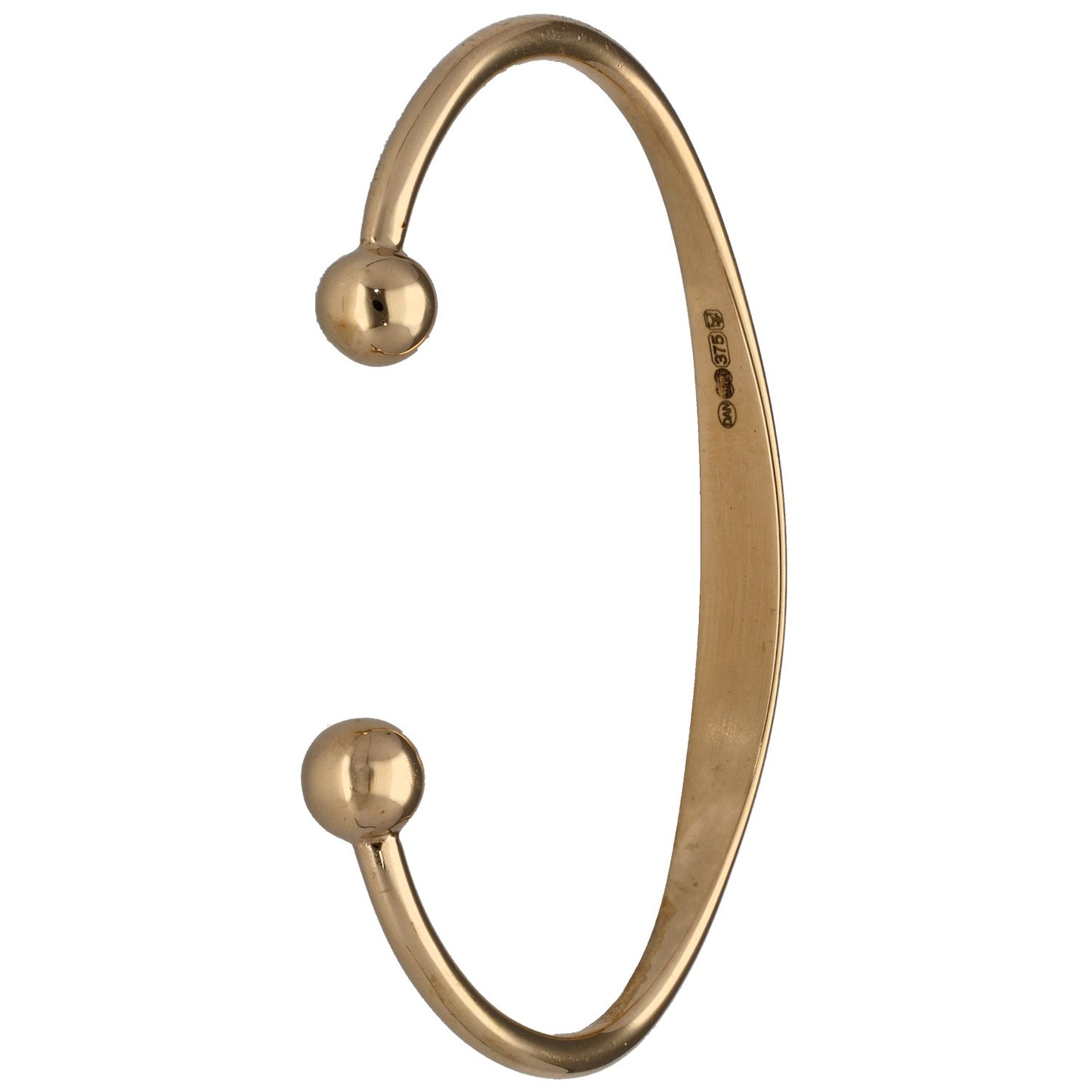 9ct Gold Torque Bangle