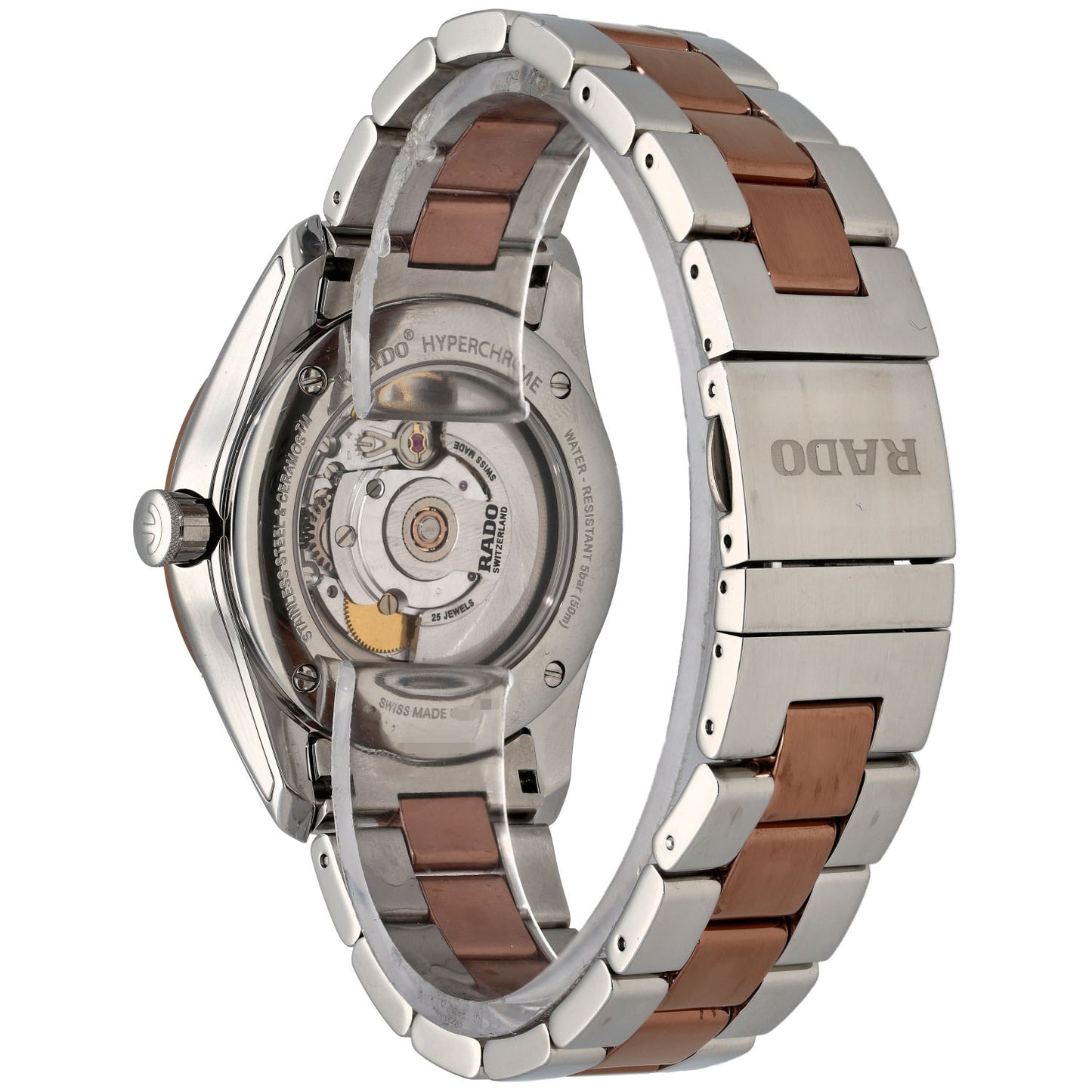 Rado Hyperchrome 658.0980.3 38mm Bi-Colour Watch