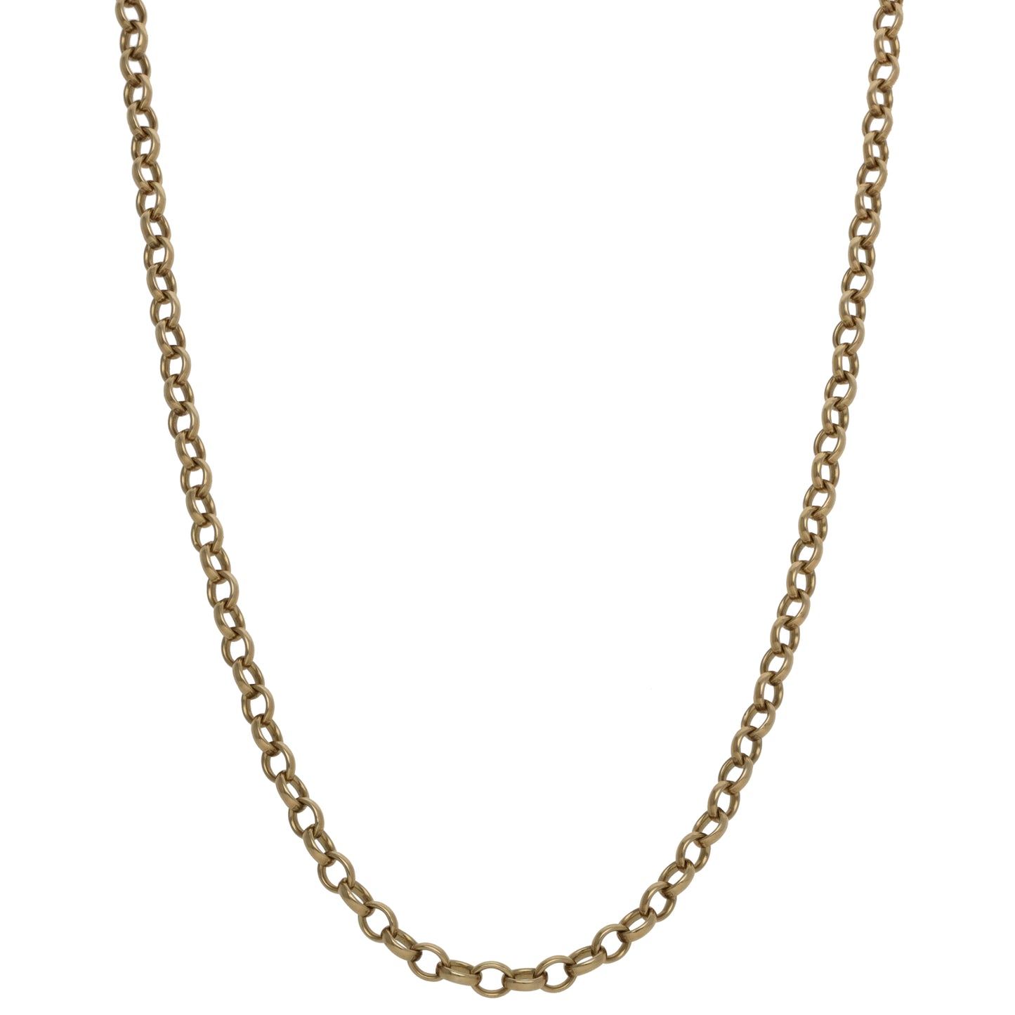 9ct Gold Belcher Chain 22"